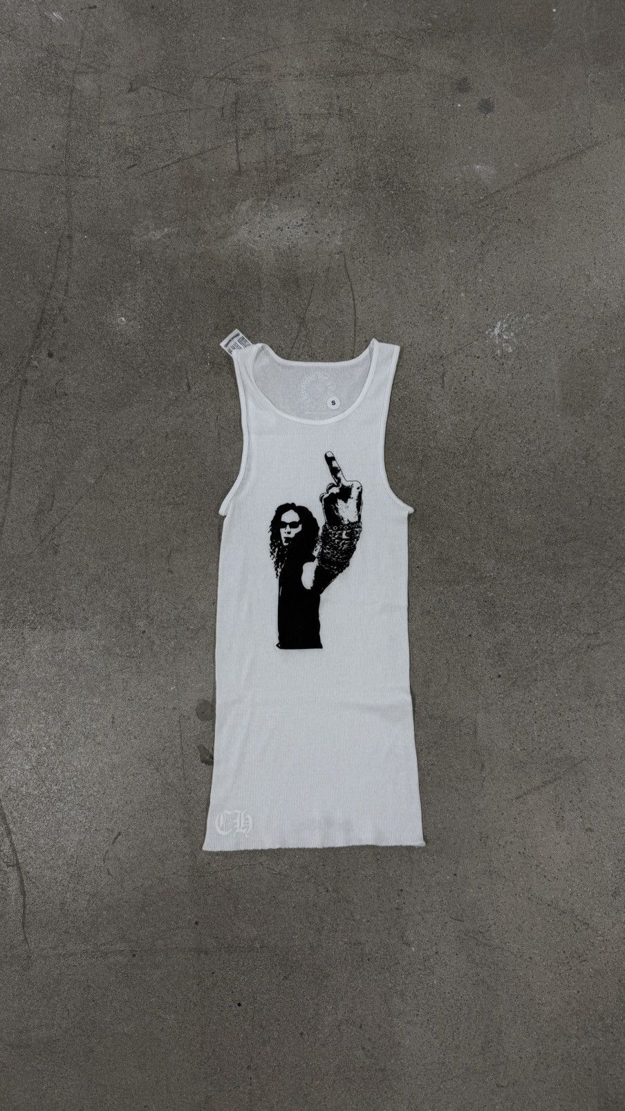 Chrome Hearts Chrome Hearts Richard Stark Middle Finger Tank Top Size US S / EU 44-46 / 1 - 1 Thumbnail