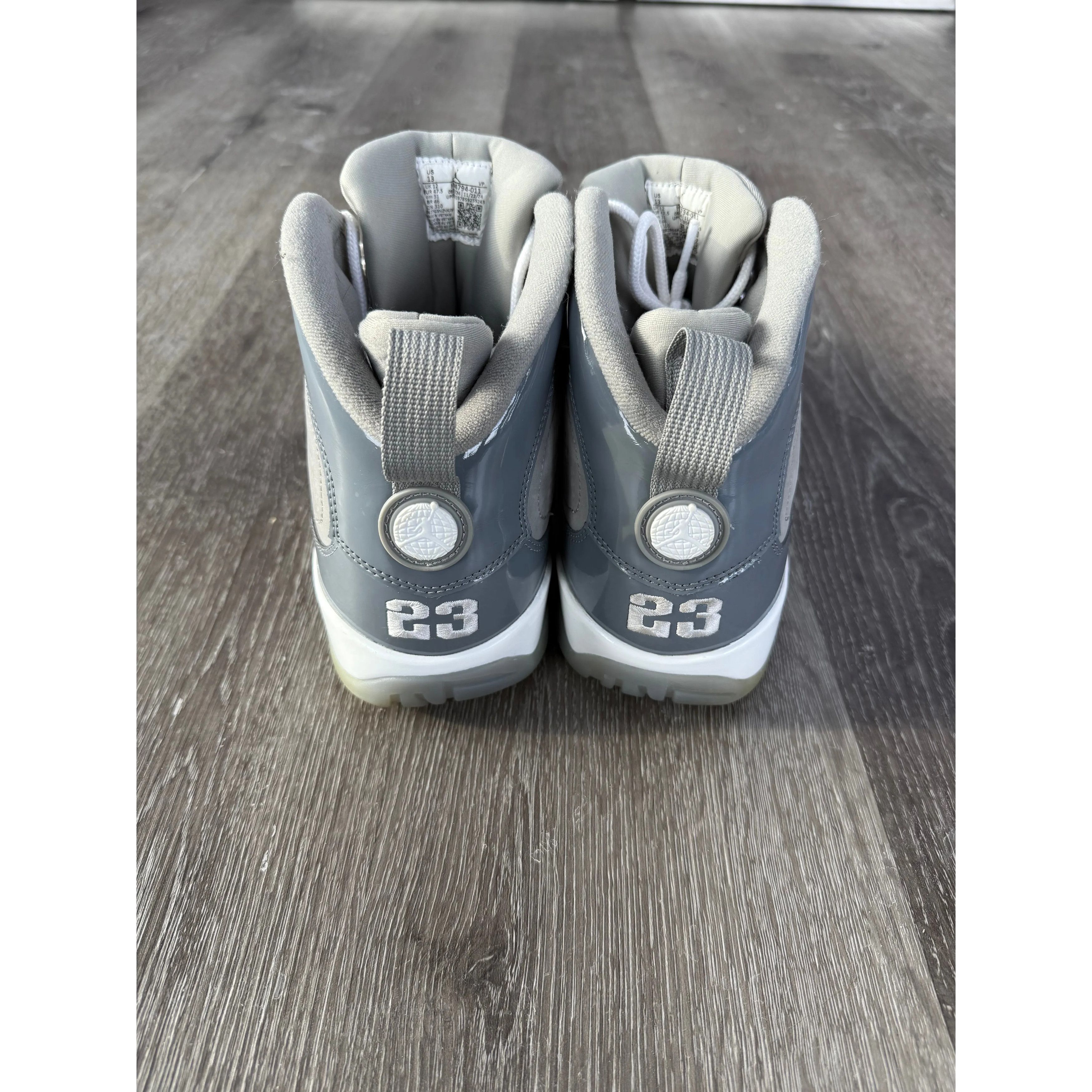 Jordan Brand Air Jordan 9 Retro "Cool Grey" (2025) **PRE-OWNED** NO BOX - Size 13 Size US 13 / EU 46 - 4 Thumbnail