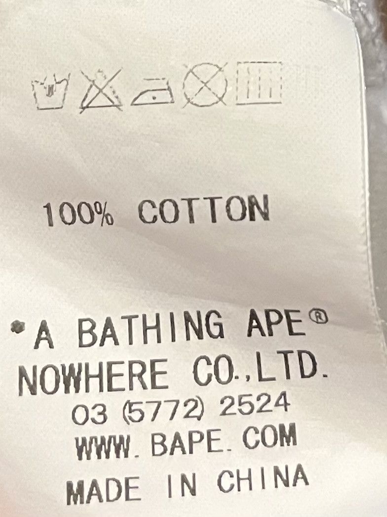 Bape Bape tee shirt Size US XS / EU 42 / 0 - 6 Thumbnail