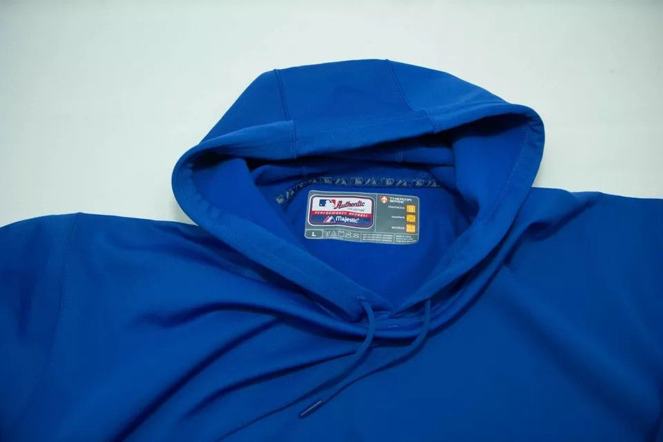 Majestic MAJESTIC HOODY ACTIVEWEAR TOP BLUE SIZE L - Size US L / EU 52-54 / 3 - 6 Thumbnail