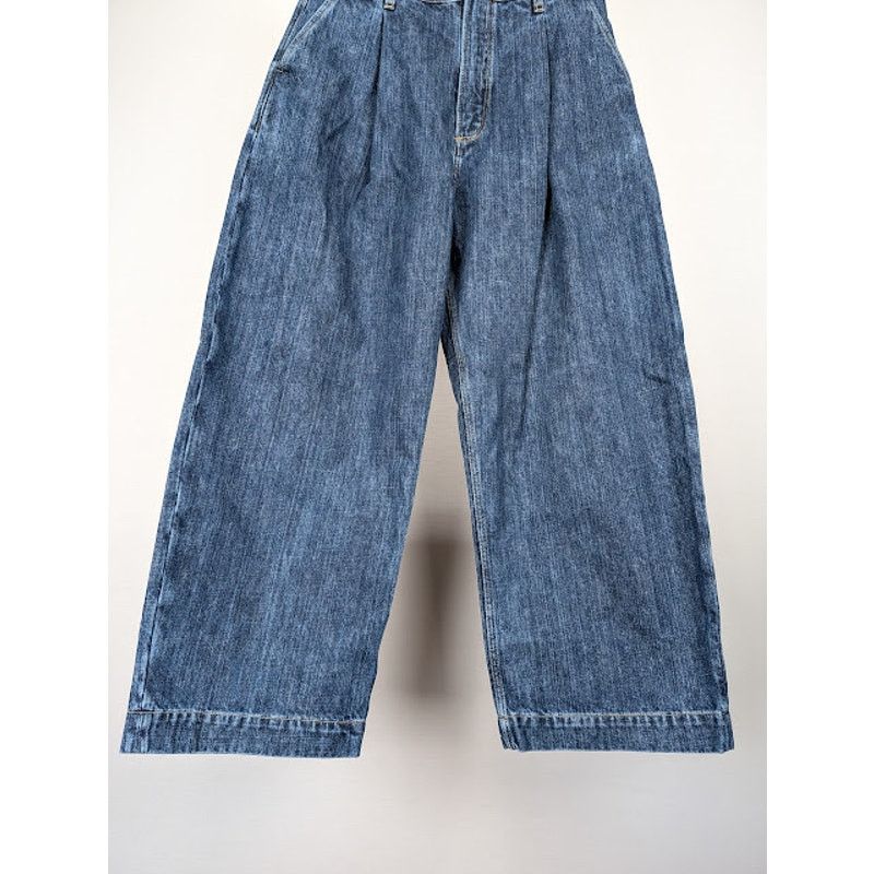 Studio Nicholson o1rshd1 Washed Denim in Indigo Size US 30 / EU 46 - 4 Thumbnail