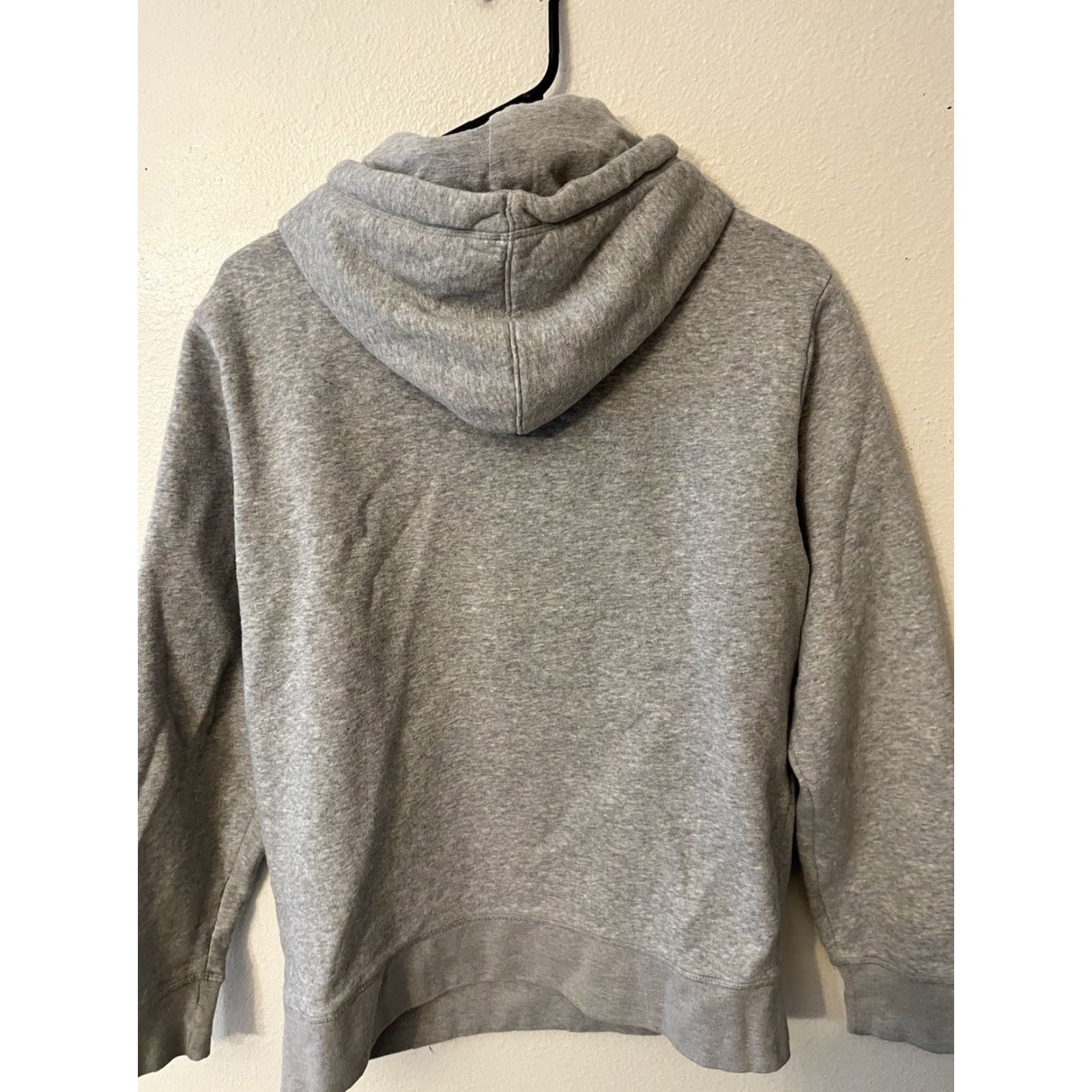 Reebok Reebok Hoodie Men S Gray Jersey Fleece Activewear Sweatshirt Top Classic Pullover Hooded Size US S / EU 44-46 / 1 - 3 Thumbnail