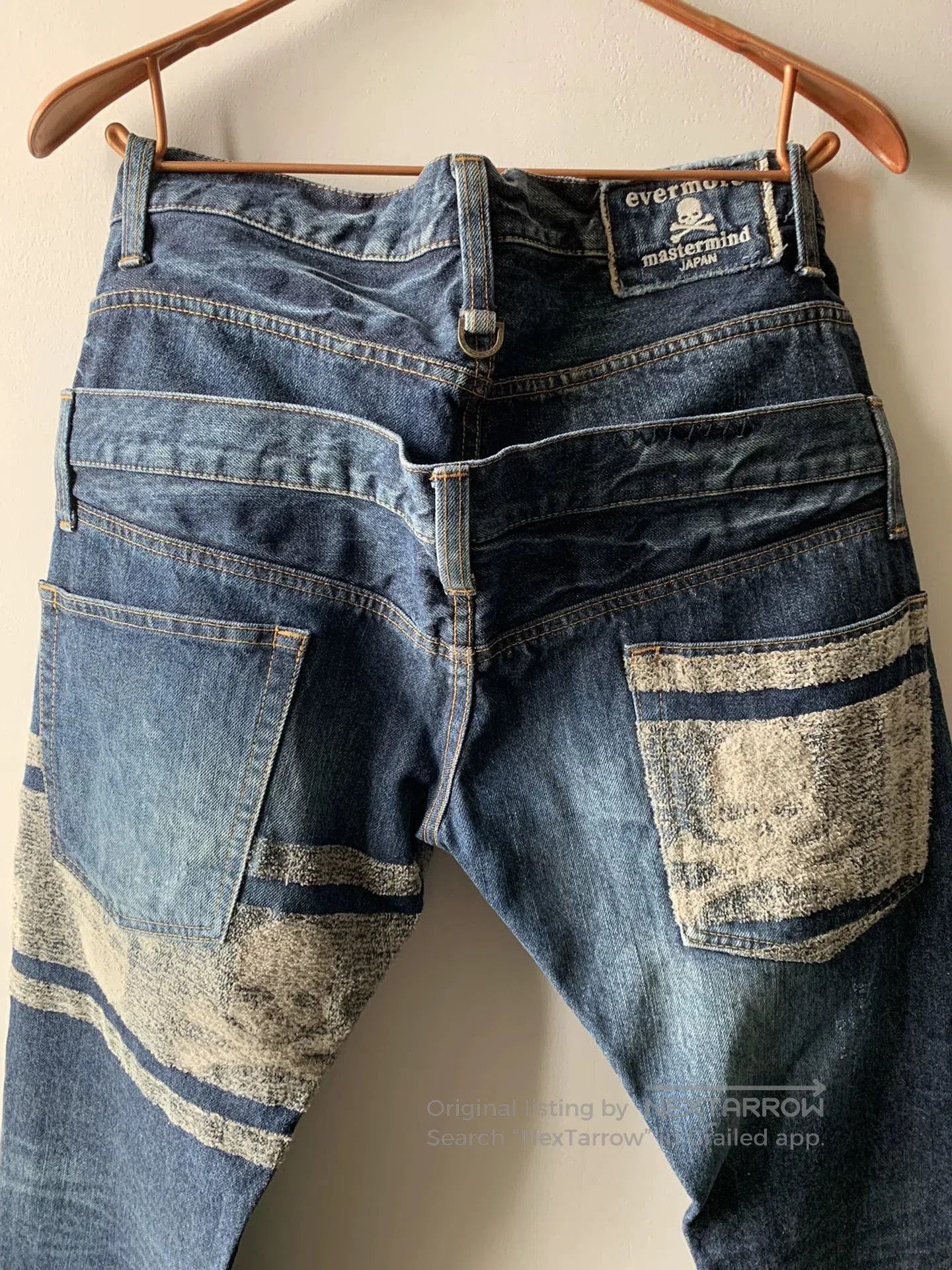 Mastermind Japan mastermind Japan Water Washed Denim Pants. Size US 34 / EU 50 - 3 Thumbnail