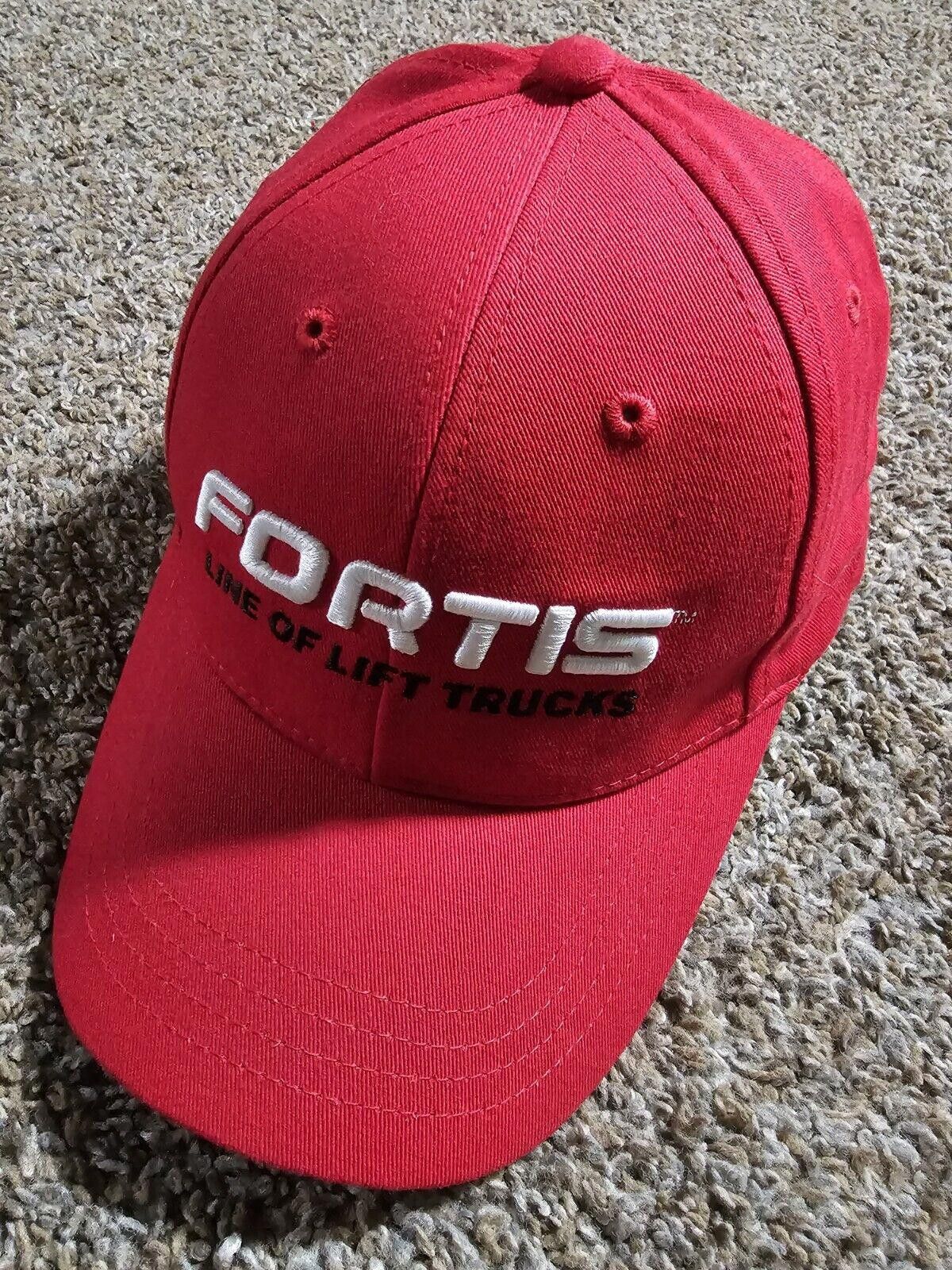 Designer Hyster Fortis Lifter Trucks Hook & loop Strapback hat Size ONE SIZE - 1 Thumbnail