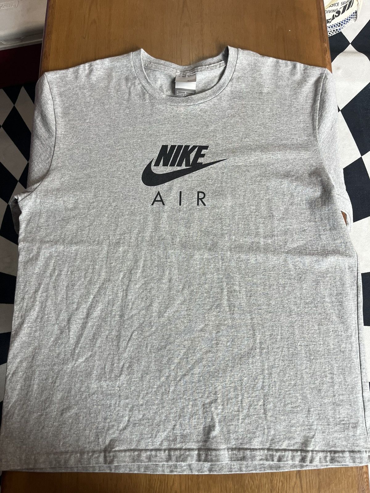 Nike Vintage NIKE AIR MAX ‘87 ( re collection ) 00’s Tshirt Size US L / EU 52-54 / 3 - 4 Thumbnail