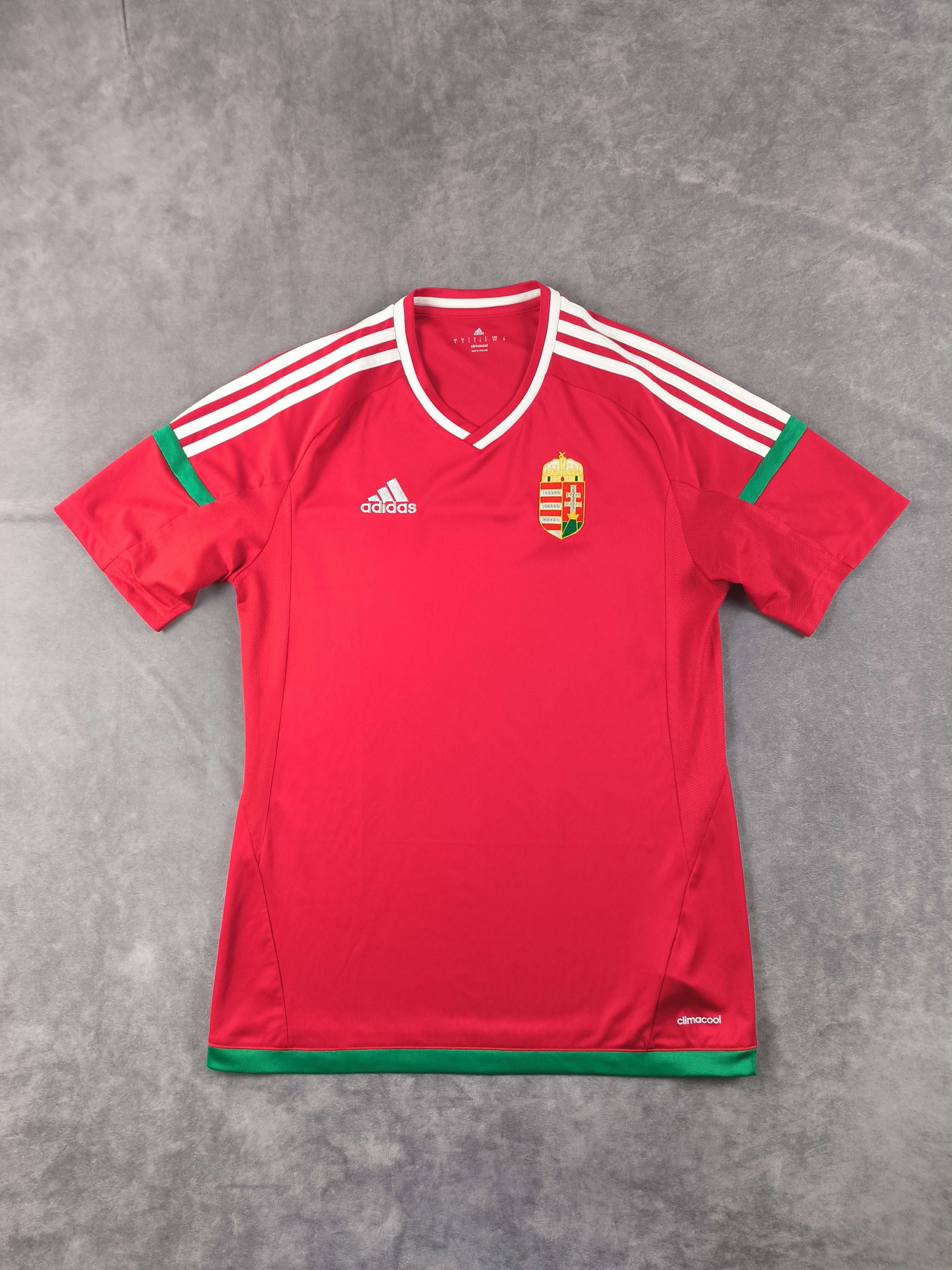 Adidas Hungary 2016-18 Adidas home football jersey shirt size S Size US S / EU 44-46 / 1 - 1 Thumbnail