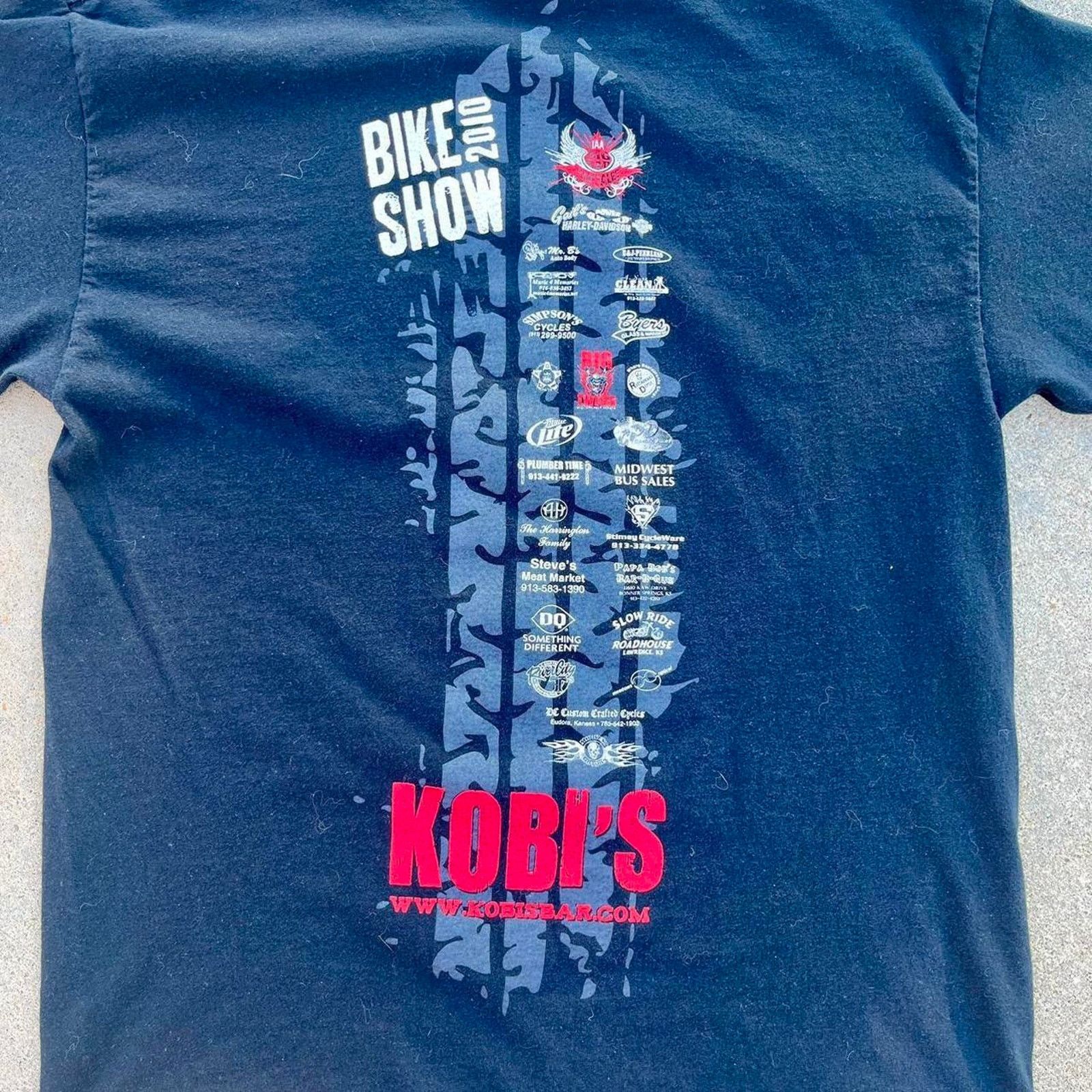 Gildan Vintage biker tshirt size large Size US L / EU 52-54 / 3 - 7 Thumbnail