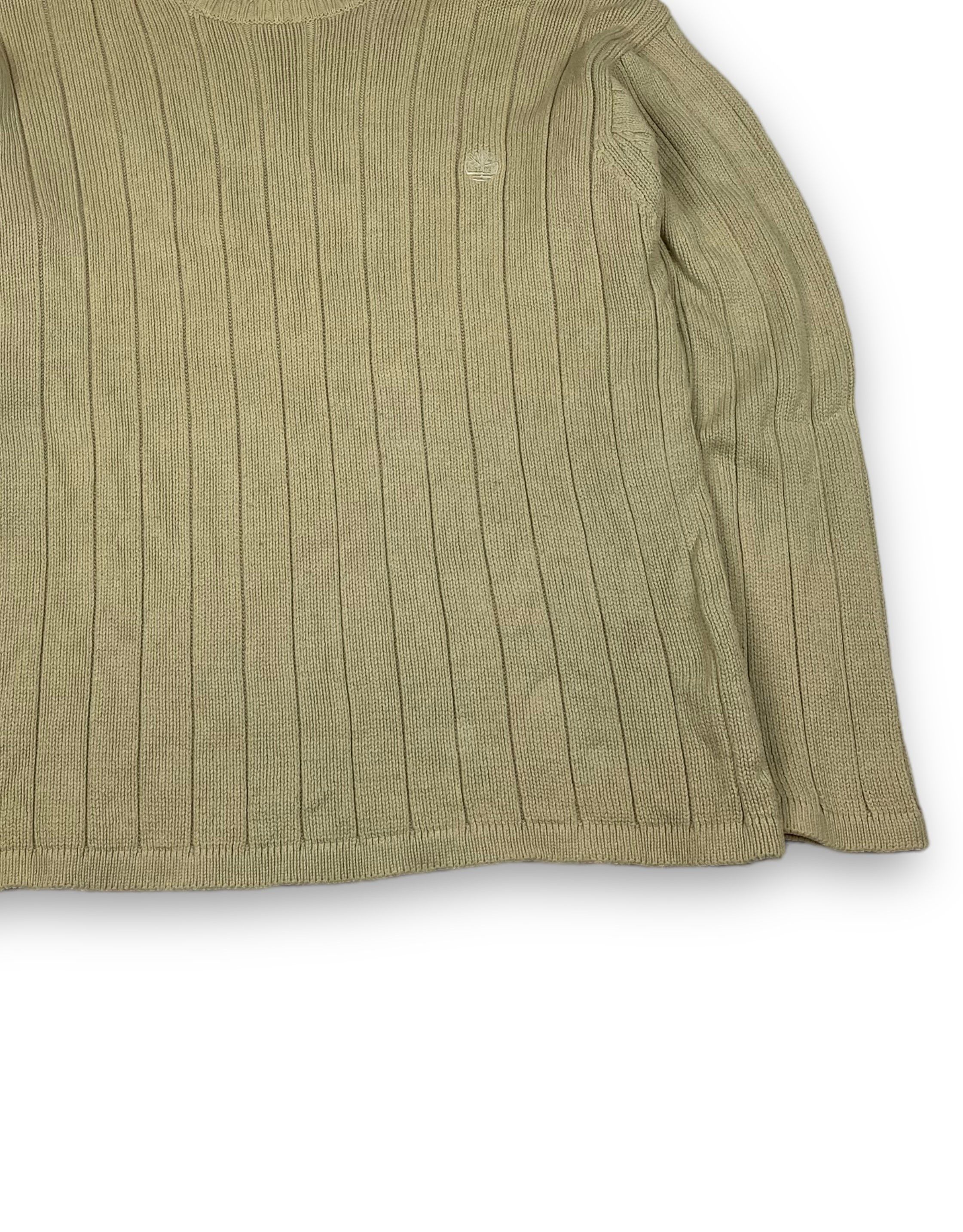 Timberland Vintage TIMBERLAND Cable Knit Beige Sweater M715 Size US XL / EU 56 / 4 - 2 Thumbnail