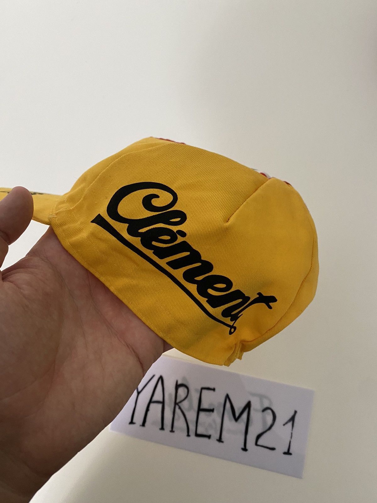 Vintage Clement Retro Cycling cap hat Size ONE SIZE - 4 Thumbnail