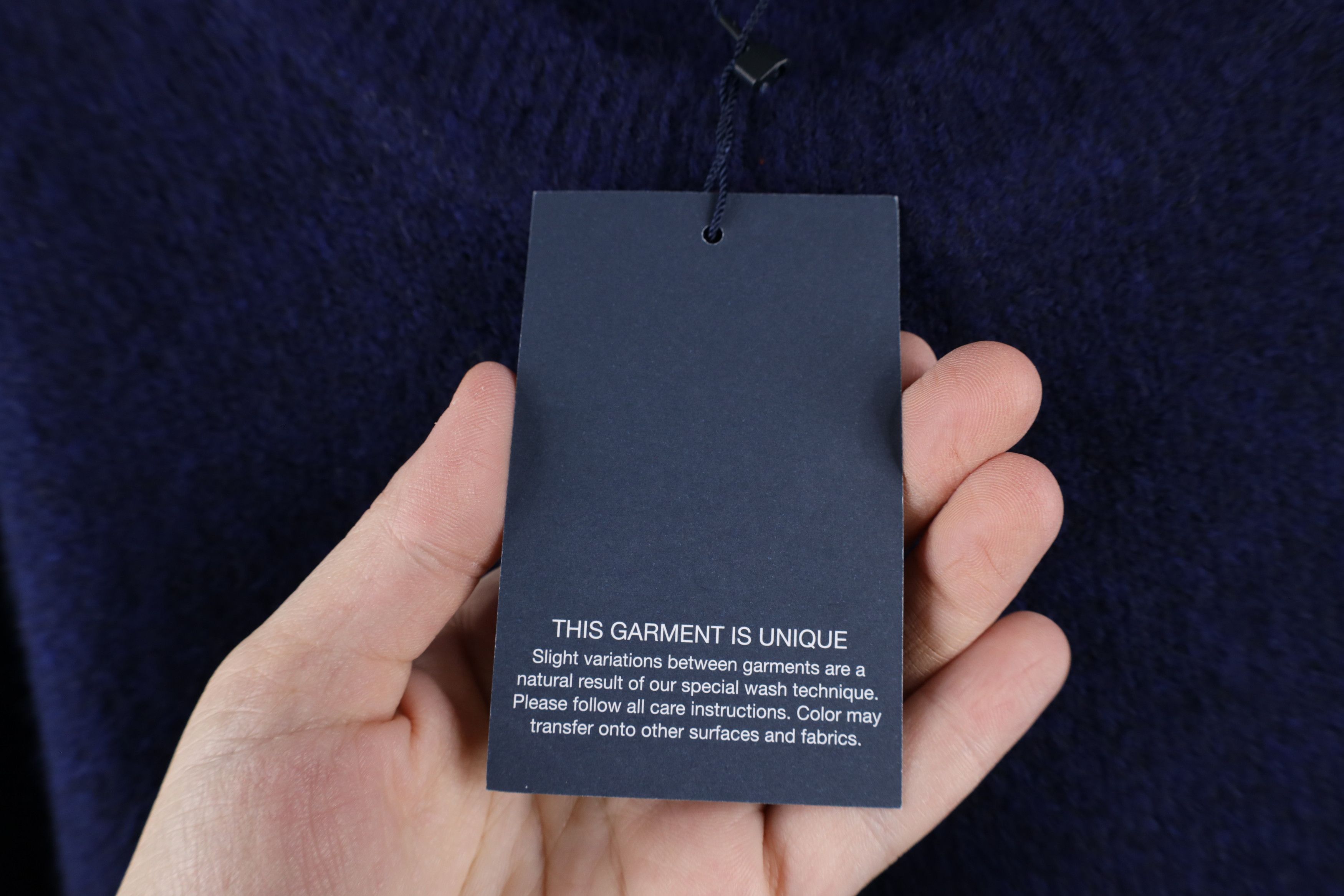 Gap × Vintage New Gap Stretch Ribbed Knit Crewneck Sweater Heather Blue Size US XXL / EU 58 / 5 - 6 Thumbnail