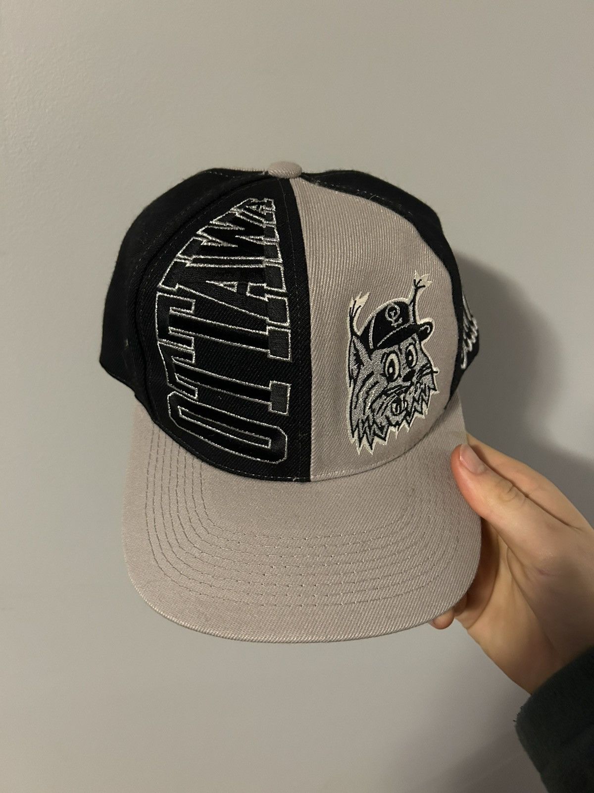 Other Ottawa Lynx Vintage Two Tone Snapback Baseball Hat Size ONE SIZE - 2 Thumbnail