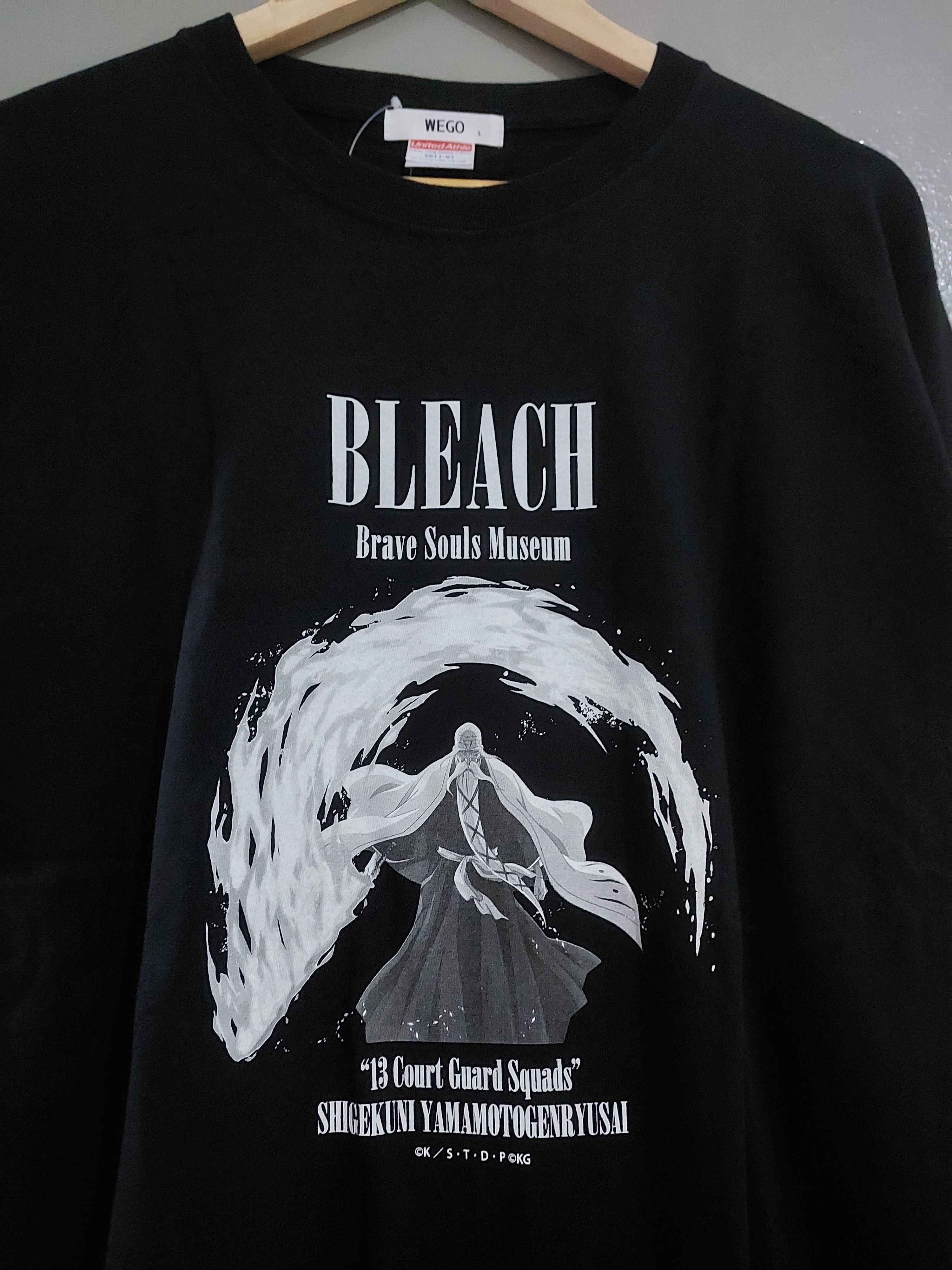 Anime × Bleach × Cartoon Network RARE BLEACH ANIME YAMAMOTO GENRYUSAI T SHIRT Size US L / EU 52-54 / 3 - 7 Thumbnail