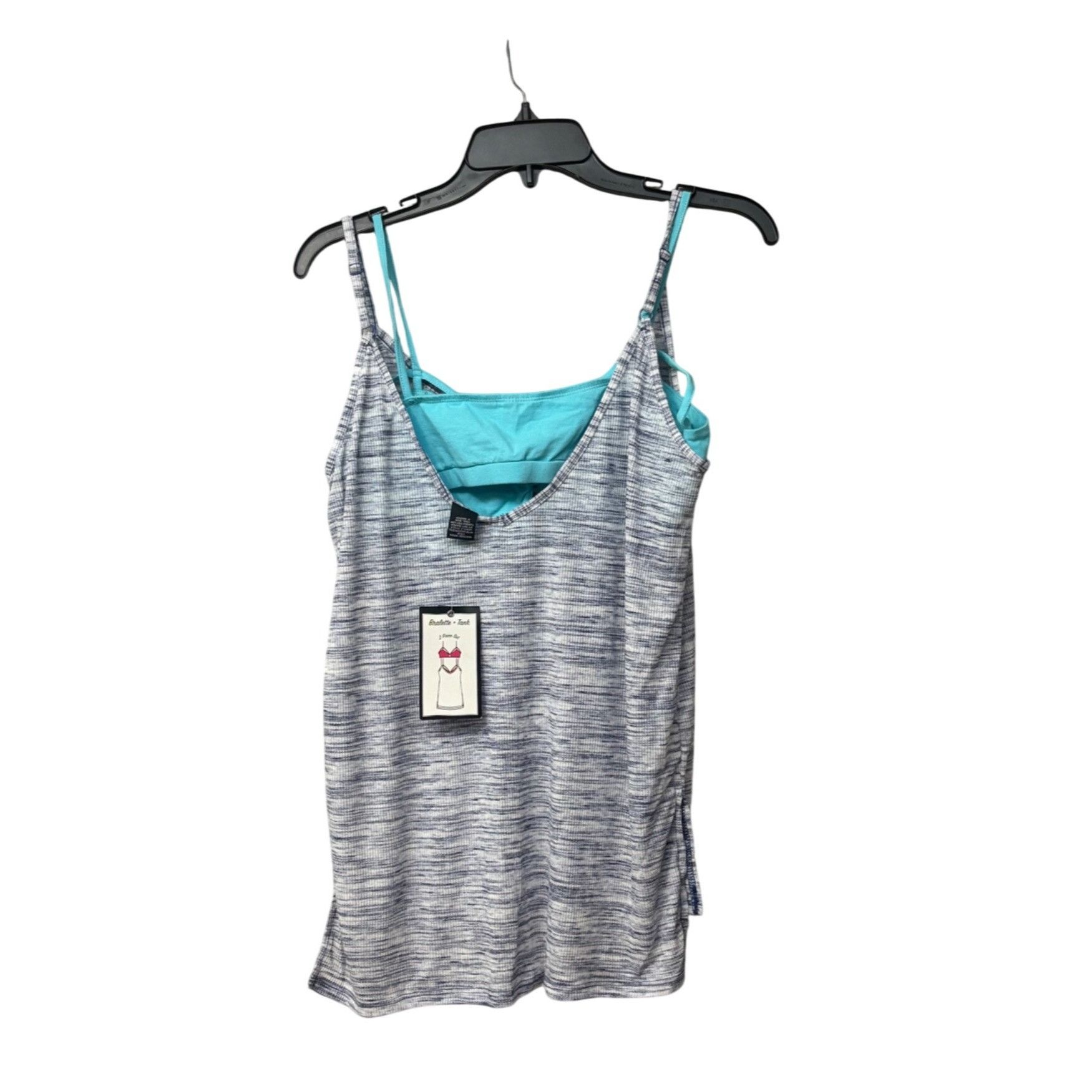 Other Ultra Flirt Juniors' Printed High-low Tank with Strappy Bral Size XL / US 12-14 / IT 48-50 - 6 Thumbnail