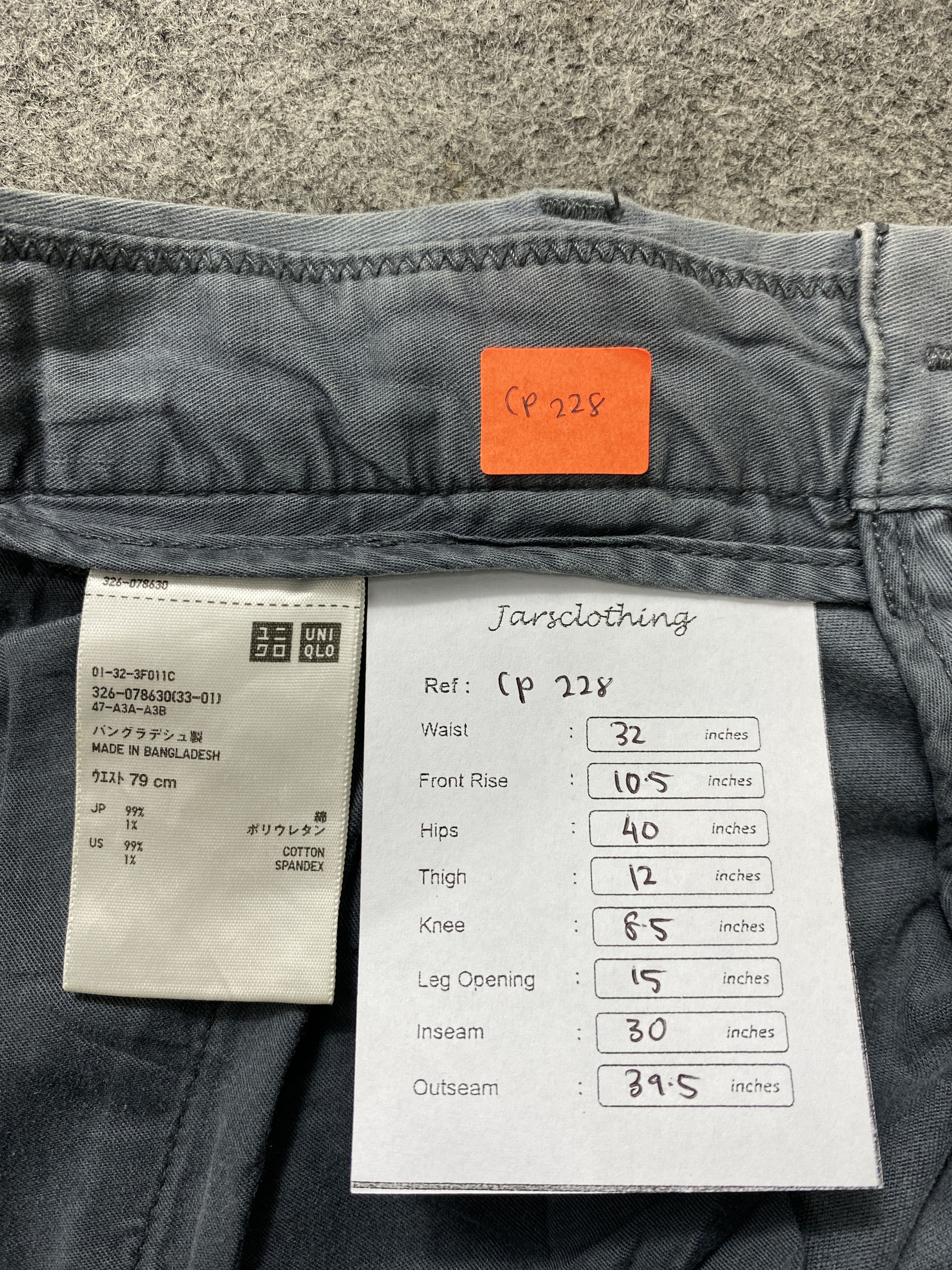 Japanese Brand Uniqlo Cargo Pants MultiPocket -CP228 Size US 32 / EU 48 - 8 Thumbnail