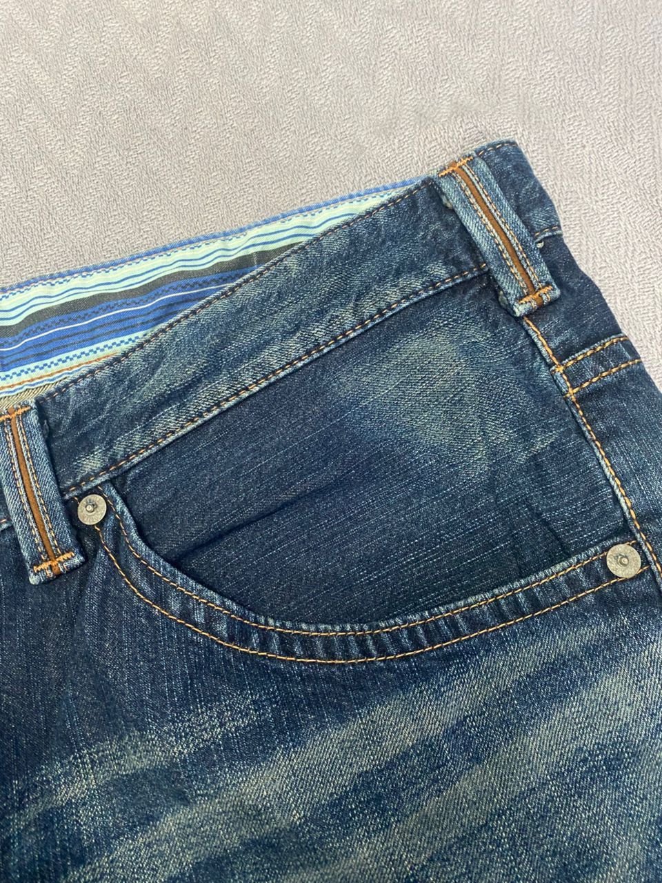 Edwin 💥Best offer💥Vintage Edwin Big Size Distressed Denim Size US 44 / EU 60 - 6 Thumbnail