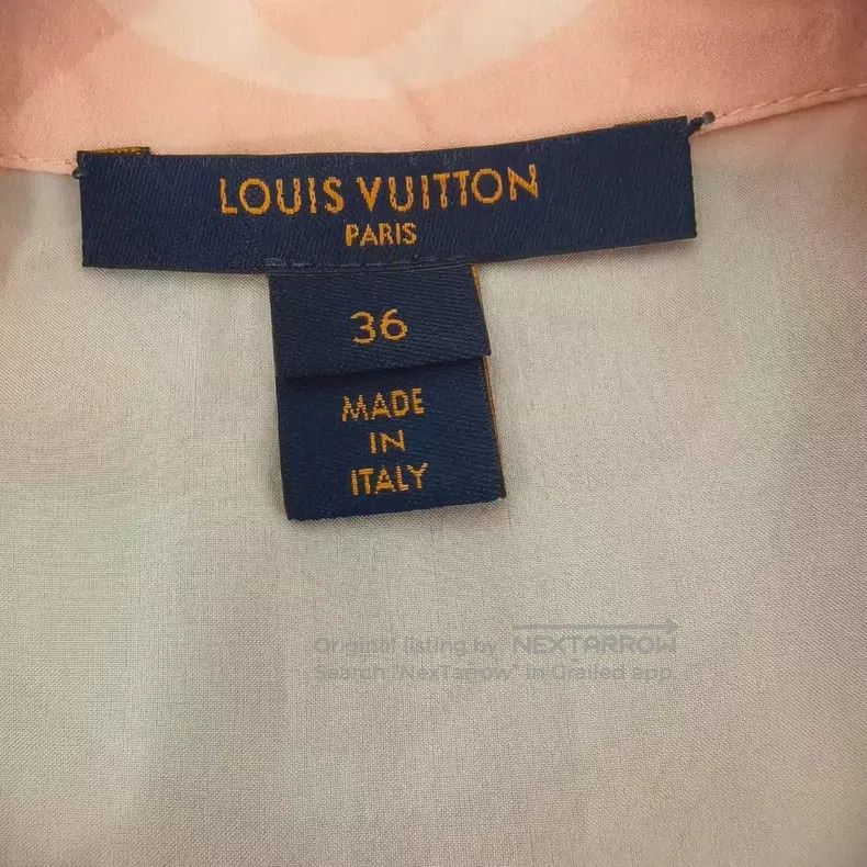 Louis Vuitton Louis Vuitton Full-print presbyopic silk short-sleeved shi Size XS / US 0-2 / IT 36-38 - 3 Thumbnail