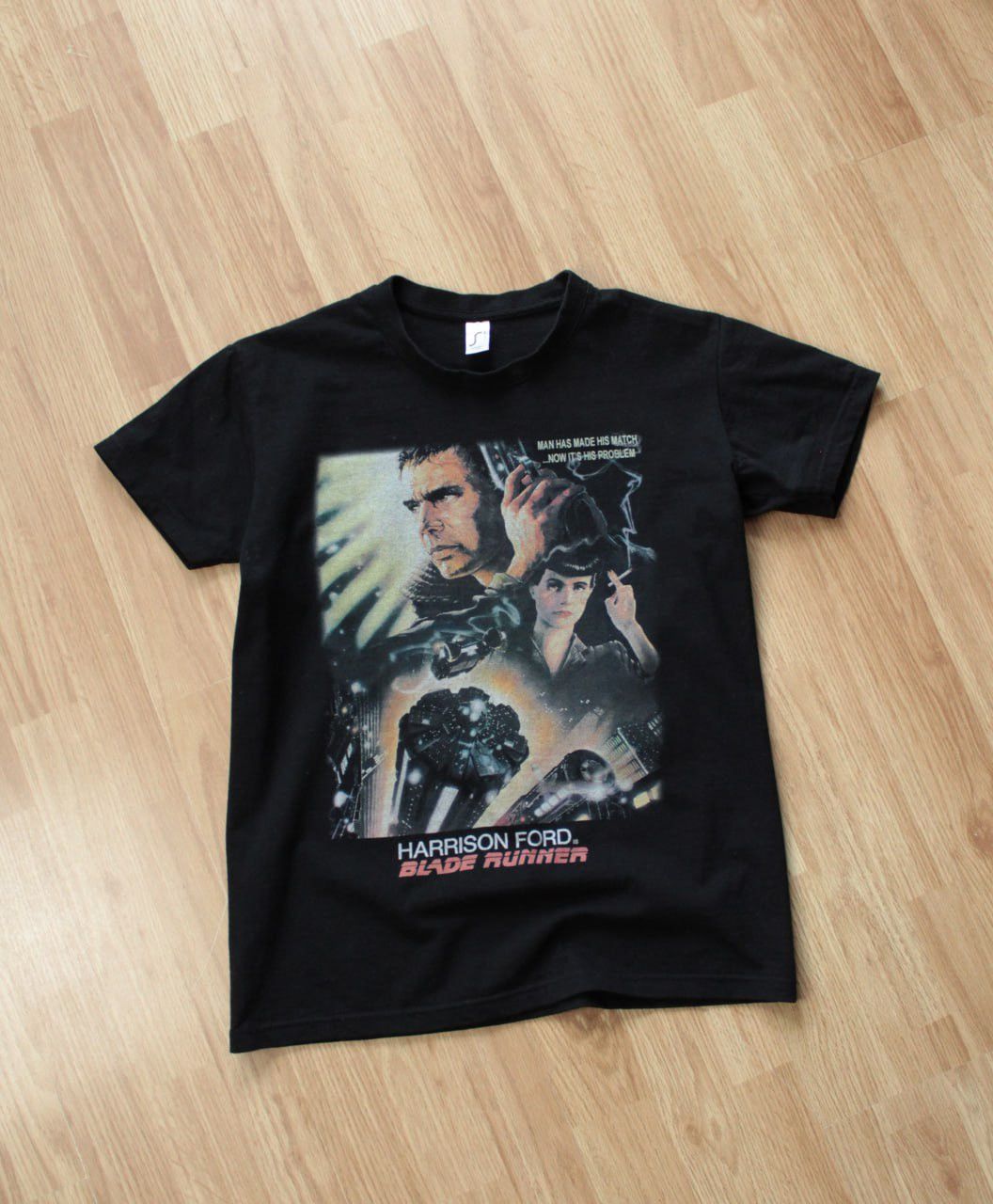 Vintage 🔥 Vintage Blade Runner Harrison Ford Promo Shirt Size US S / EU 44-46 / 1 - 1 Thumbnail