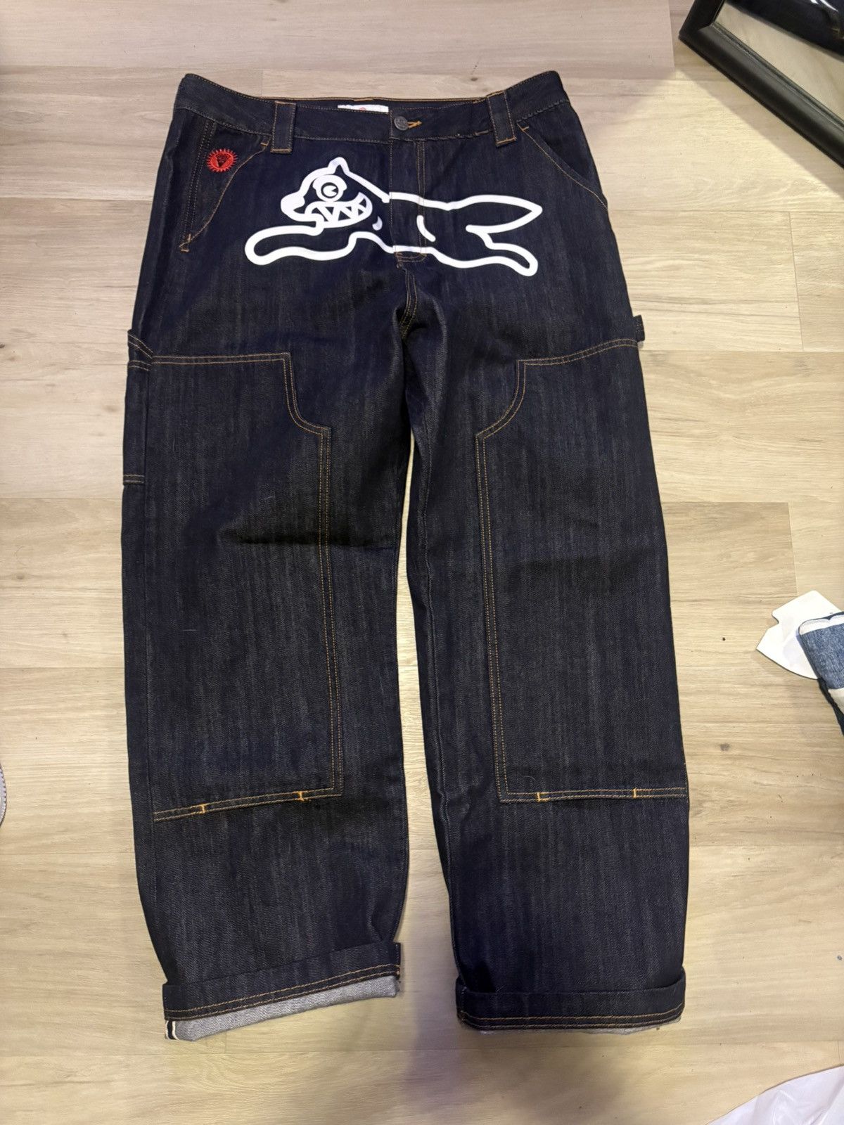Billionaire Boys Club × Icecream RUNNING DOG DENIM - BLACK / L