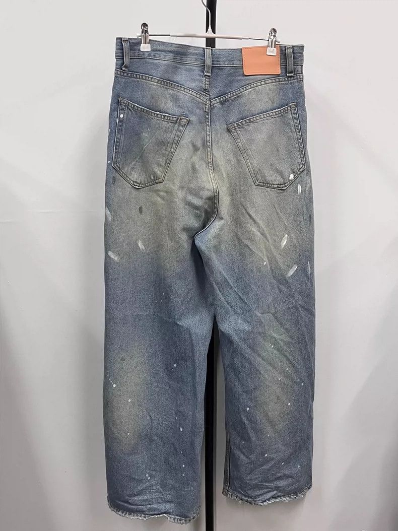 Acne Studios acne studios Paint-splashed loose jeans 2506-Nextarrow Size US 28 / EU 44 - 2 Thumbnail