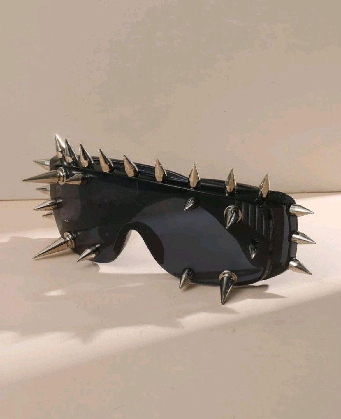 Electric Visual × Japanese Brand Punk Rock Skinner Spike Glasses Shade Size ONE SIZE - 3 Thumbnail