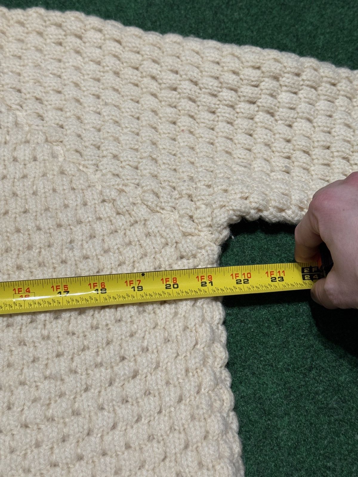 Vintage Vintage Peter Storm Popcorn Wool S/M 21x24 Sweater 60s 70s Size US S / EU 44-46 / 1 - 5 Thumbnail
