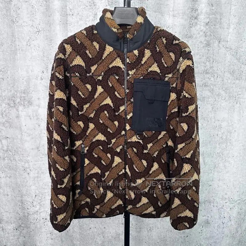 Burberry Burberry Colorful Patterned Long Sleeve Men's Jacket. Size US M / EU 48-50 / 2 - 1 Thumbnail