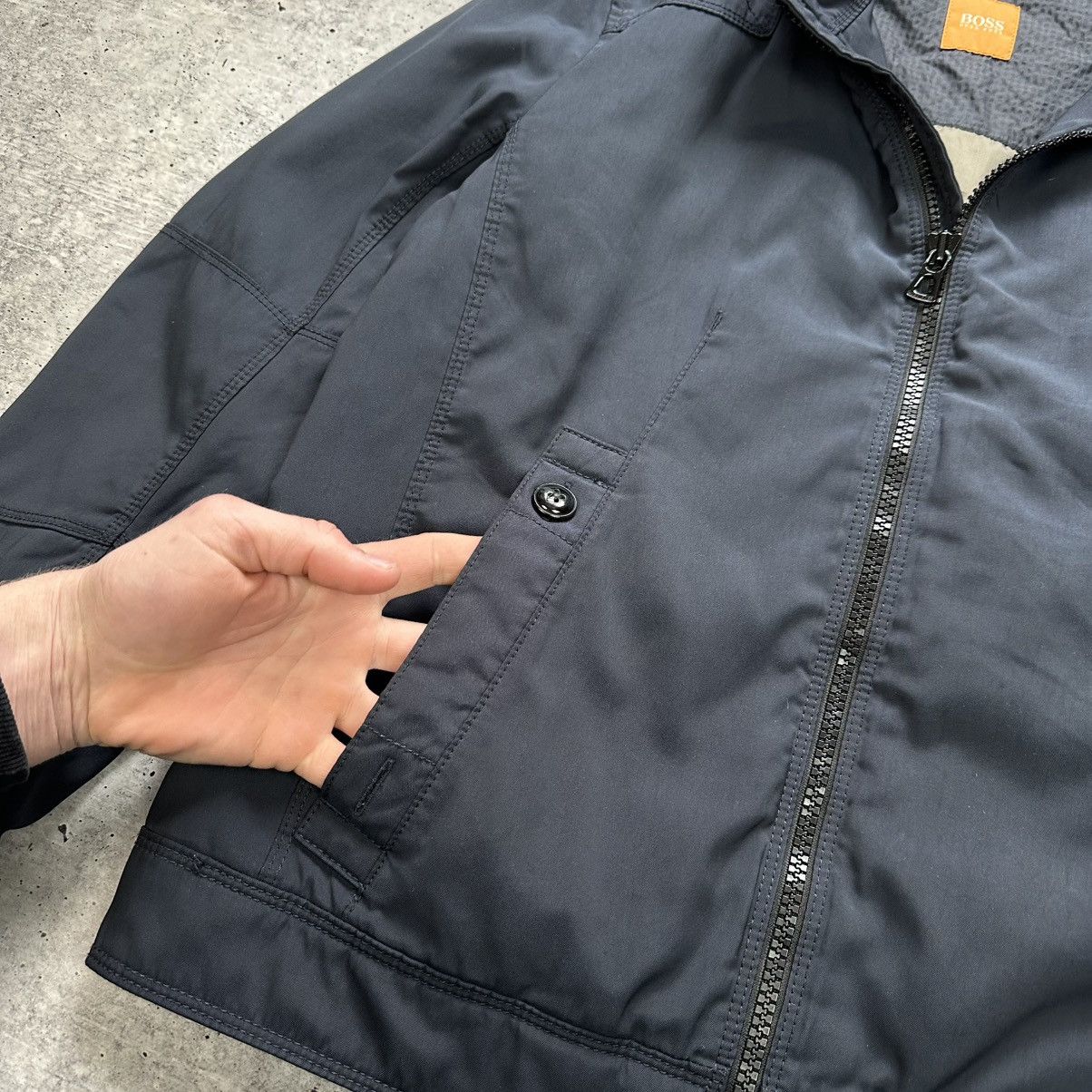 Hugo Boss Hugo Boss Orange Label Bomber Jacket Navy Blue Men’s Size 48 Size US M / EU 48-50 / 2 - 5 Thumbnail
