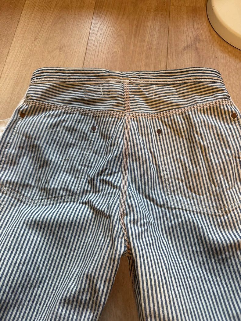 Freewheelers FREEWHEELERS Workwear trousers, striped, non-down, Avatar, Size US 34 / EU 50 - 7 Thumbnail