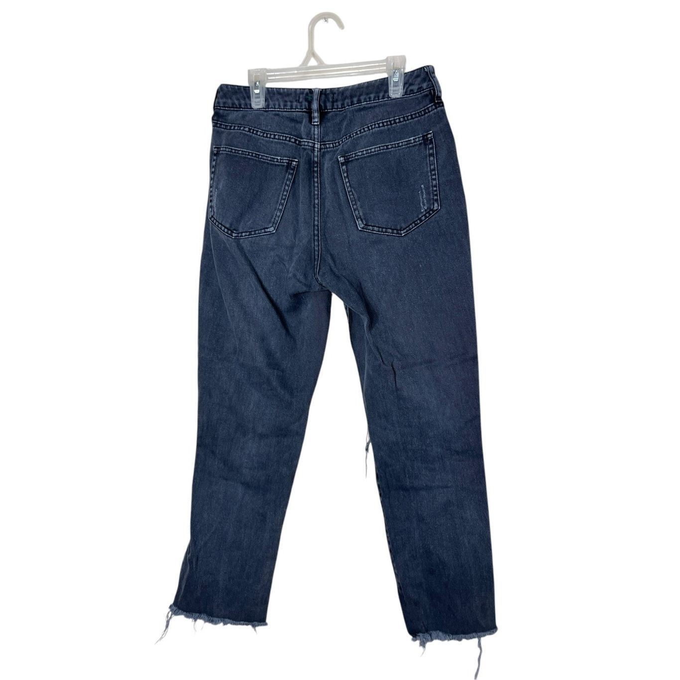 Pacsun Pacsun Gray Mom Jeans Ripped High Rise Relaxed Leg Distresse Size 26" / US 2 / IT 38 - 4 Thumbnail