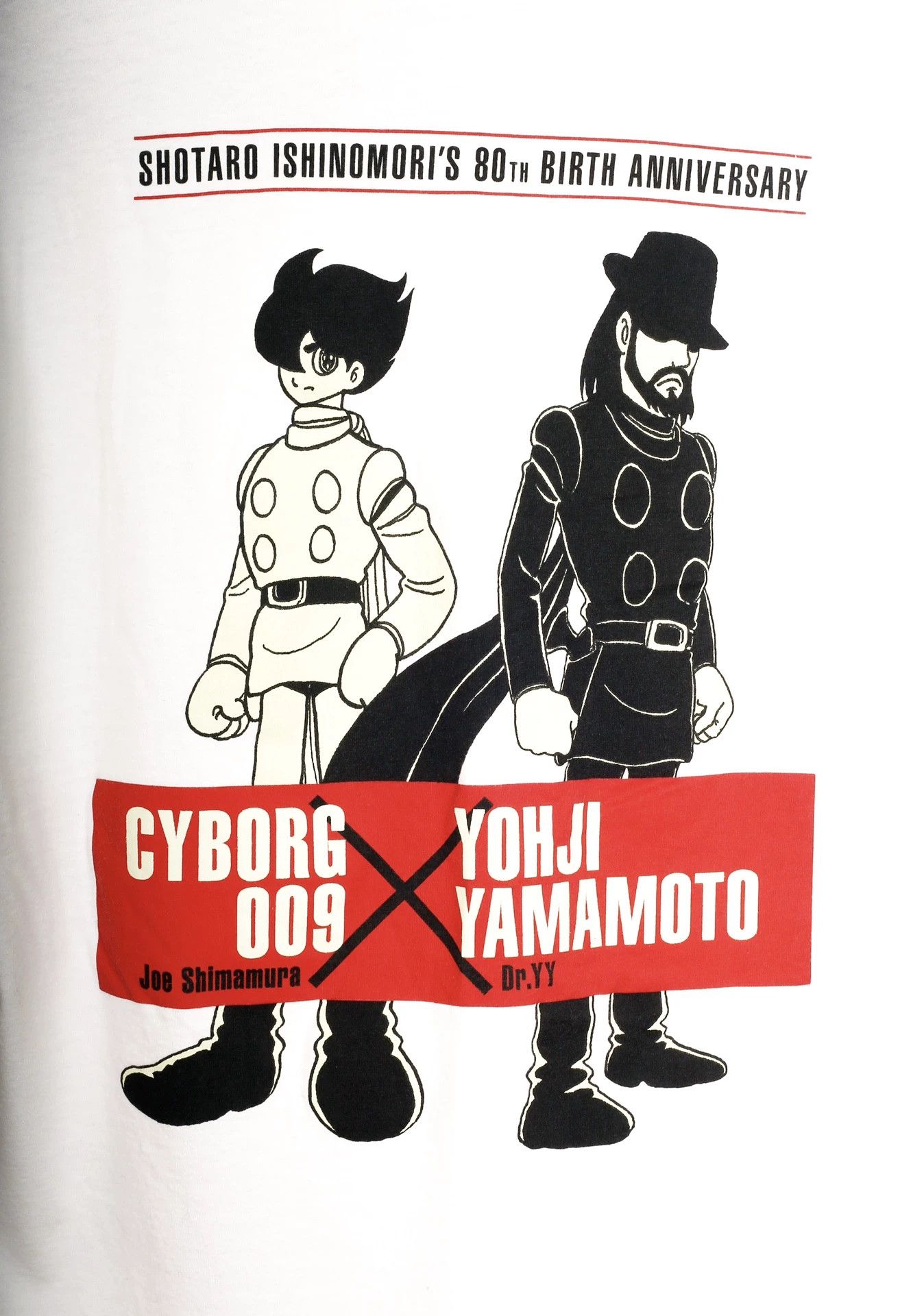 Yohji Yamamoto Yohji Yamamoto x Ishinomori Dr.YY 009 cream LS T-shirt 3 Size US L / EU 52-54 / 3 - 3 Thumbnail