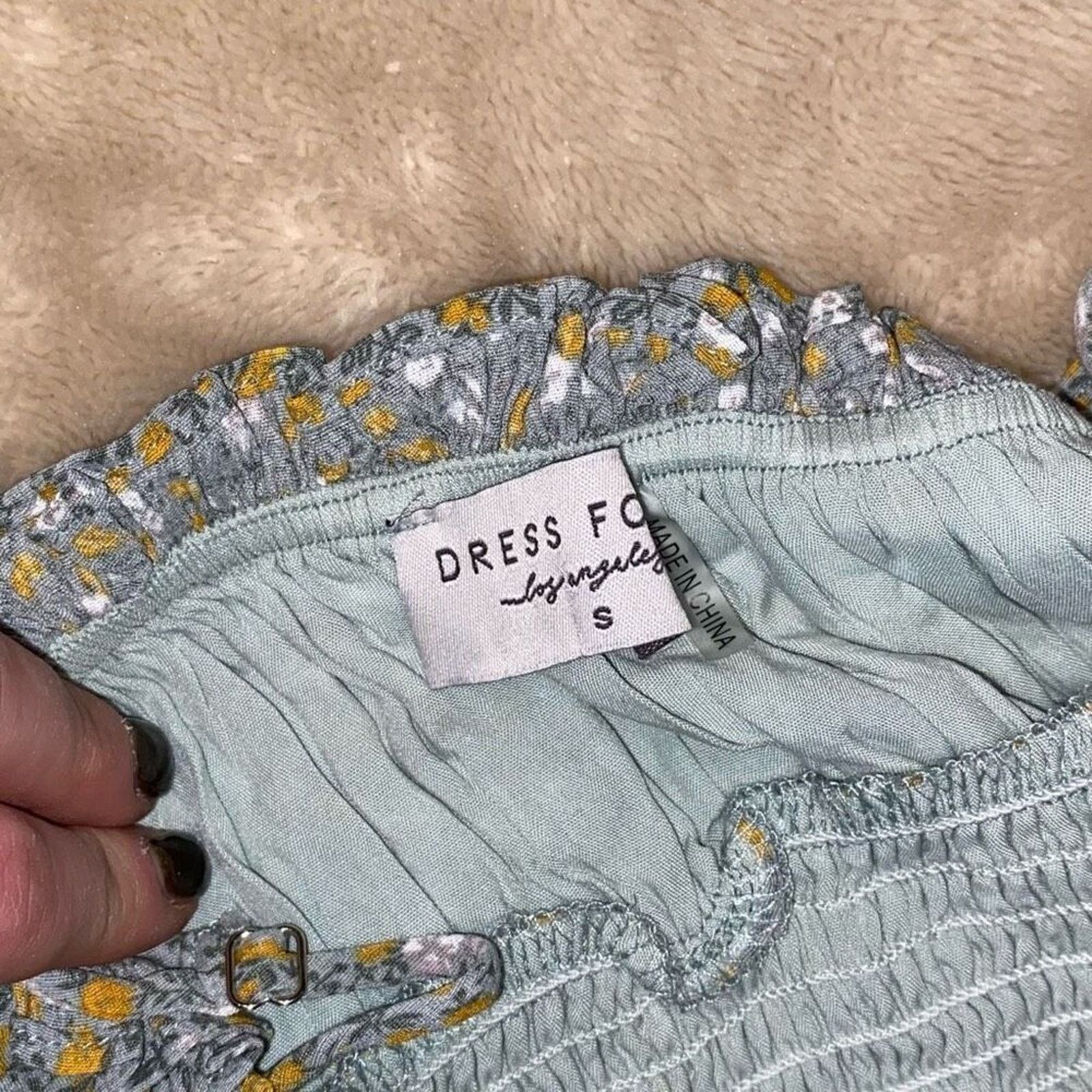 Other Dress Forum Floral Spaghetti Strap Summer Dress | Sz S Size S / US 4 / IT 40 - 5 Thumbnail