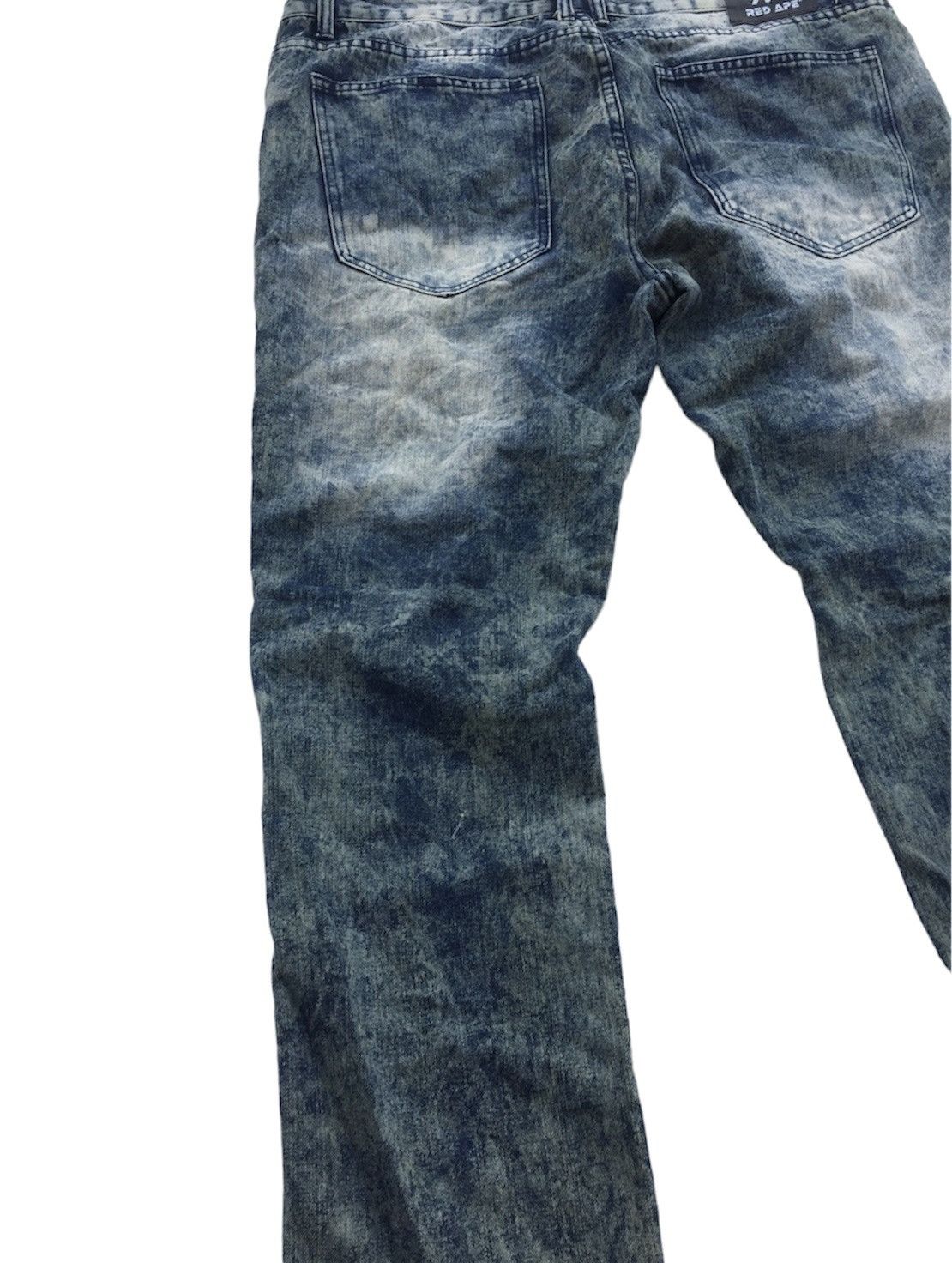 Japanese Brand Japanese Red Ape Biker Streetwear Jeans Size US 39 - 8 Thumbnail