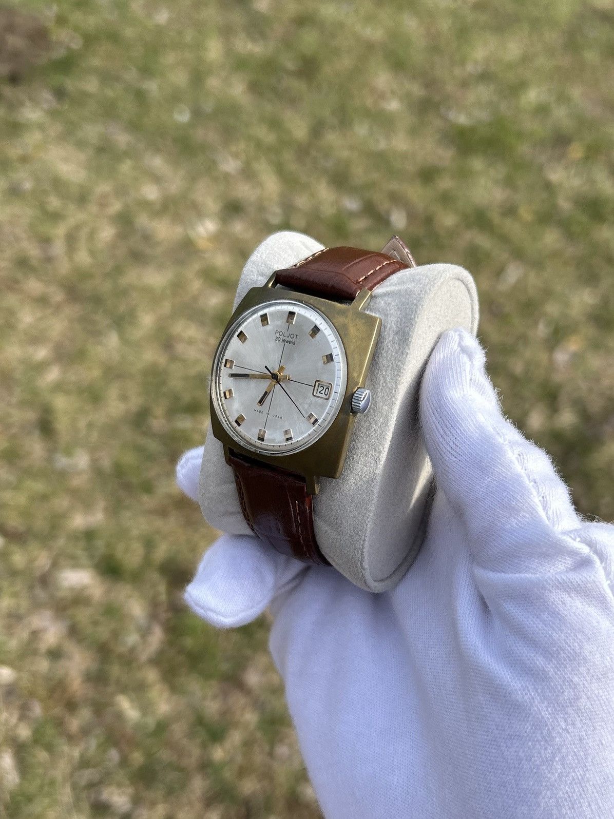 Vintage Vintage Watch Poljot Automatic Mechanical Soviet USSR 1980s Size ONE SIZE - 5 Thumbnail