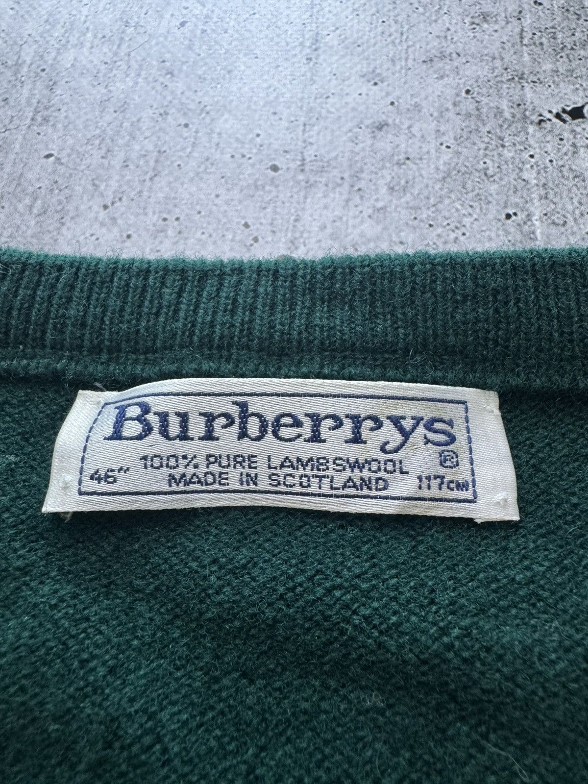 Burberry Burberrys Rare Vintage Sweater Luxury Lambswool knitwear Size US L / EU 52-54 / 3 - 7 Thumbnail