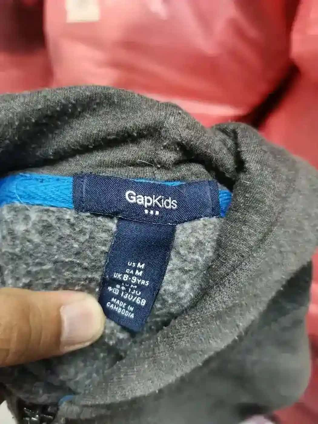 Gap Vintage GAP Big Logo Zipper Hoodie Size US S / EU 44-46 / 1 - 4 Thumbnail