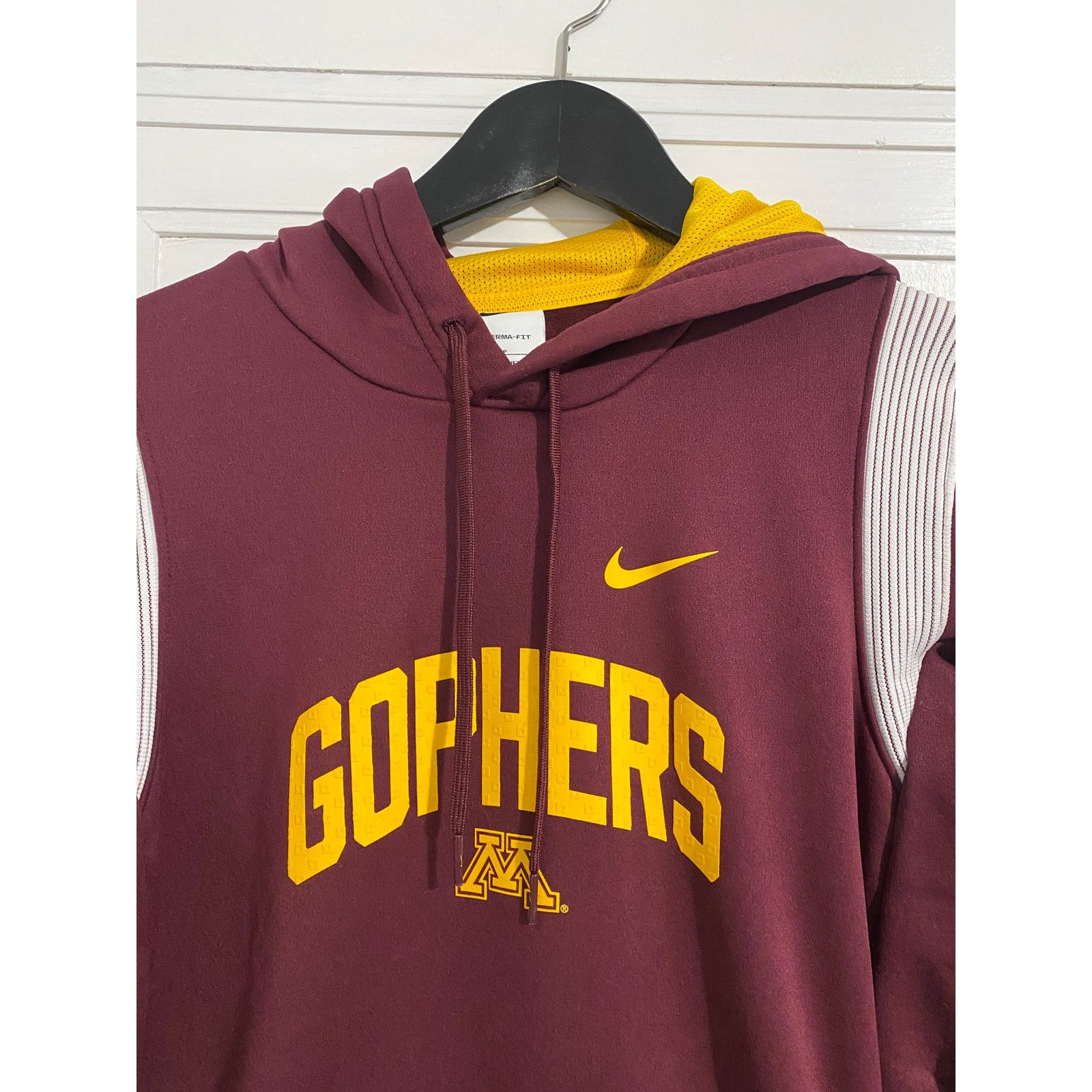 Nike Minnesota Gophers Nike Therma-Fit Hoodie Women's Small Size S / US 4 / IT 40 - 2 Thumbnail