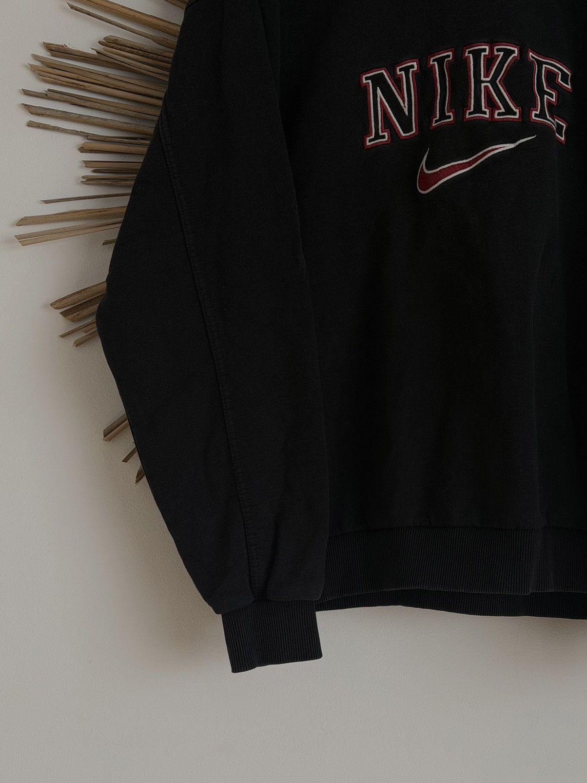 Nike Vintage 90s NIKE BIG SWOOSH Sweatshirt Size US XL / EU 56 / 4 - 3 Thumbnail