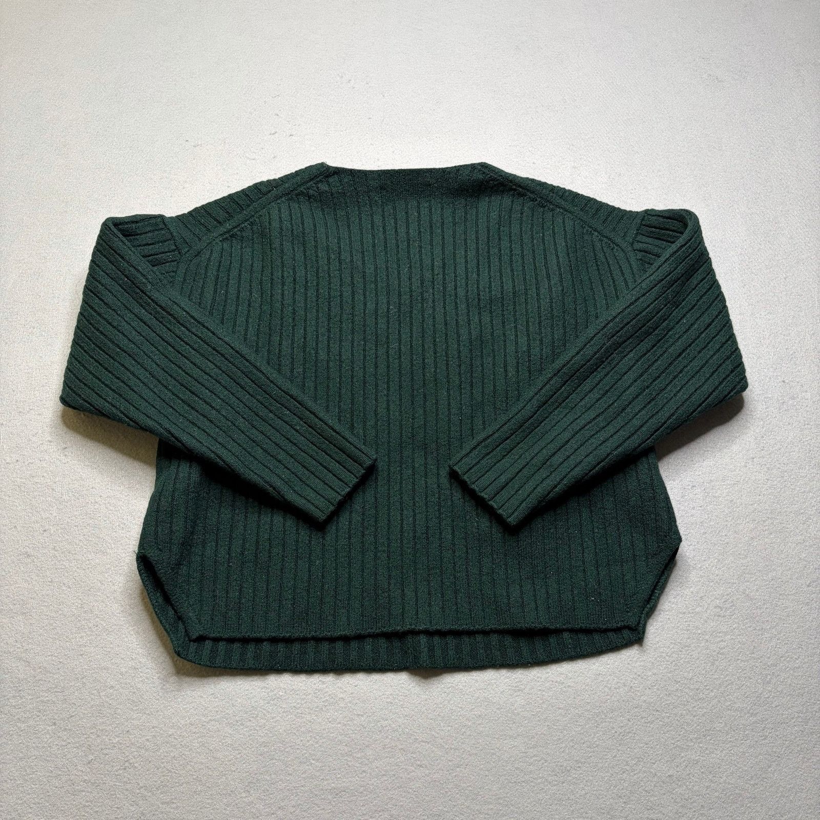 Vintage Wilfred Free 100% Merino Wool Ribbed Sweater Women M Knit Size M / US 6-8 / IT 42-44 - 6 Thumbnail