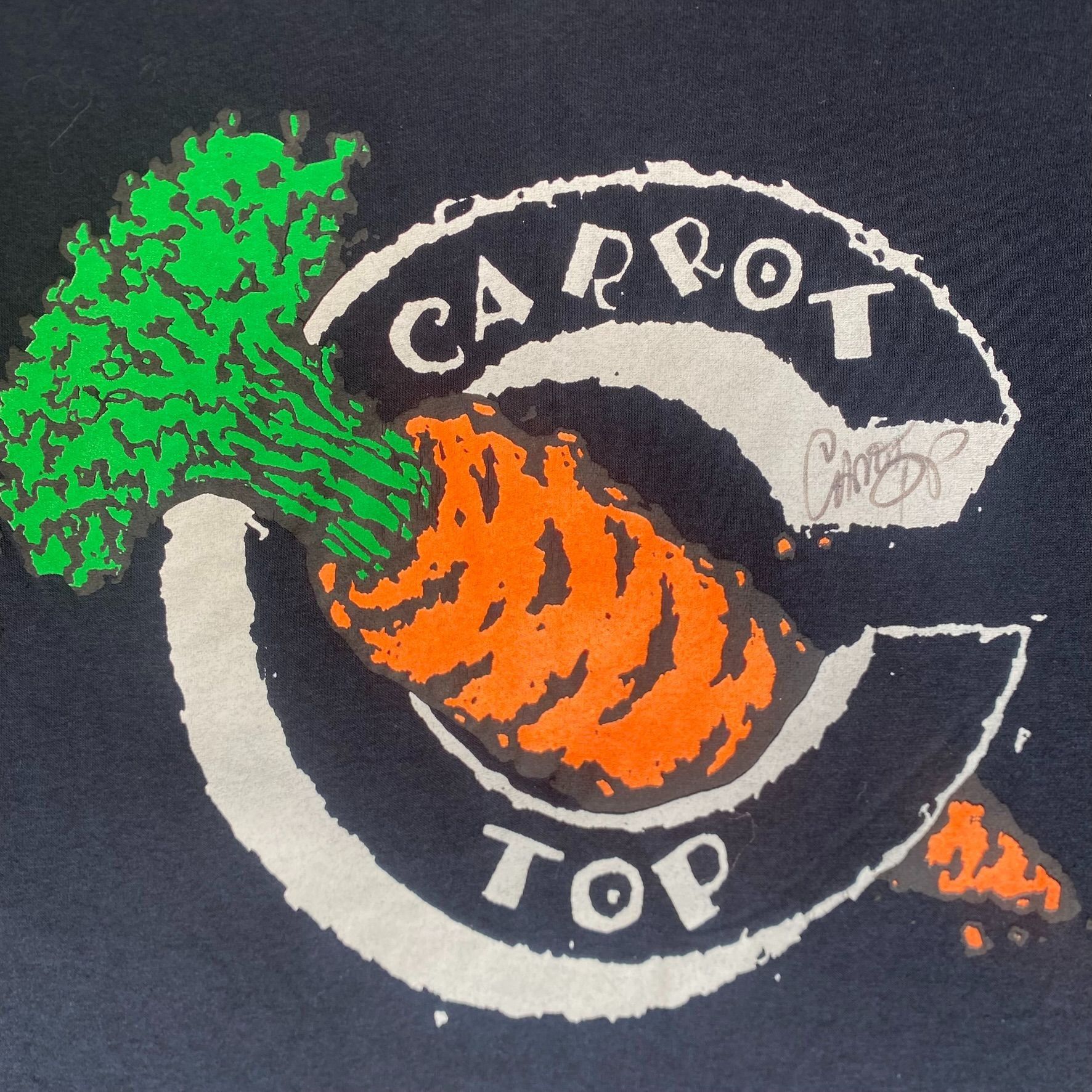 Vintage Vintage 90s Carrot Top Shirt Signed Autographed Merch Tee Size US L / EU 52-54 / 3 - 3 Thumbnail