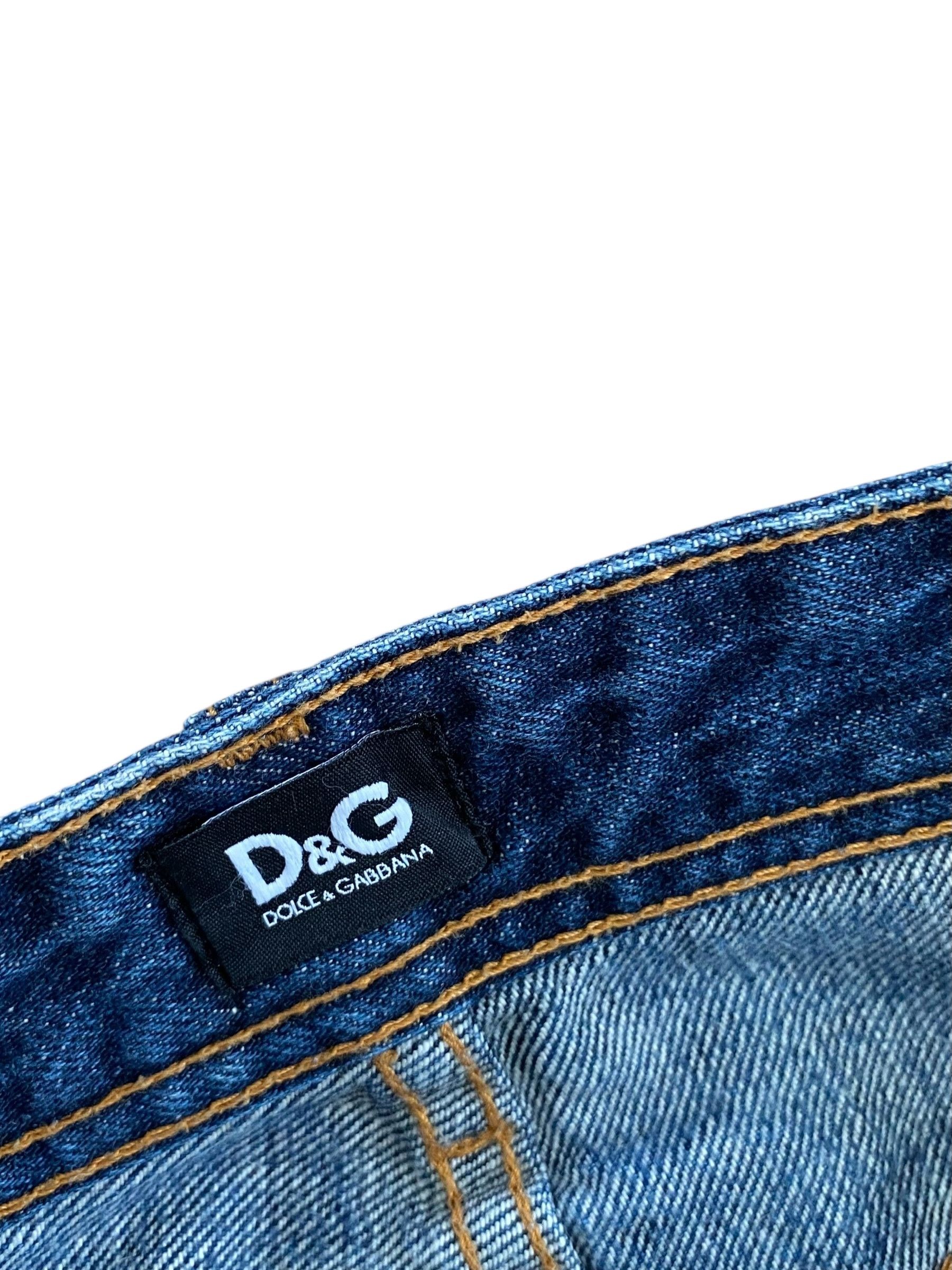 Dolce & Gabbana tie dye distressed slim fit D&G pants Size US 32 / EU 48 - 5 Thumbnail