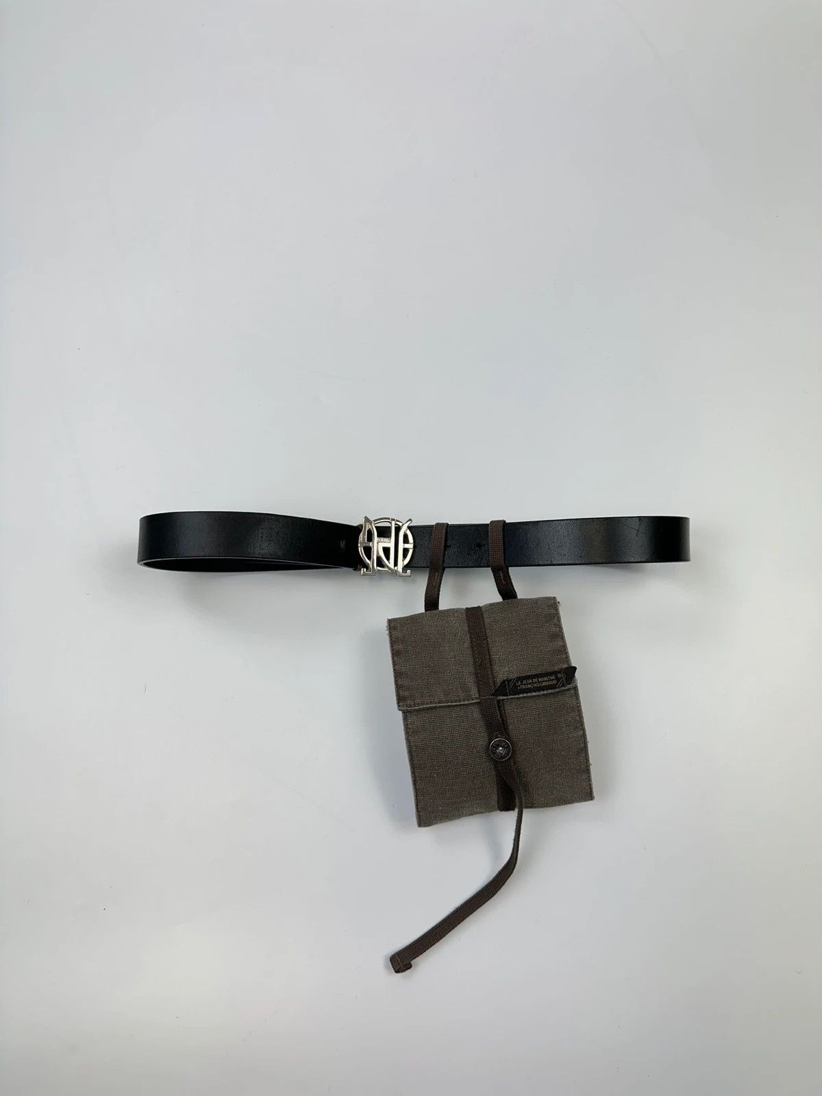Marithe + Francois Girbaud Marithé + François Girbaud 90’s Brown Canvas Pouch Bag Size ONE SIZE - 1 Thumbnail