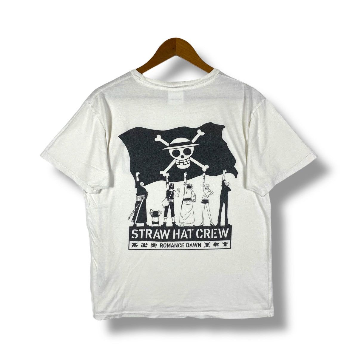 Anime × Japanese Brand Vintage ONE PIECE Romance Dawn Anime Movie Tee Shirt Large Size US L / EU 52-54 / 3 - 1 Thumbnail
