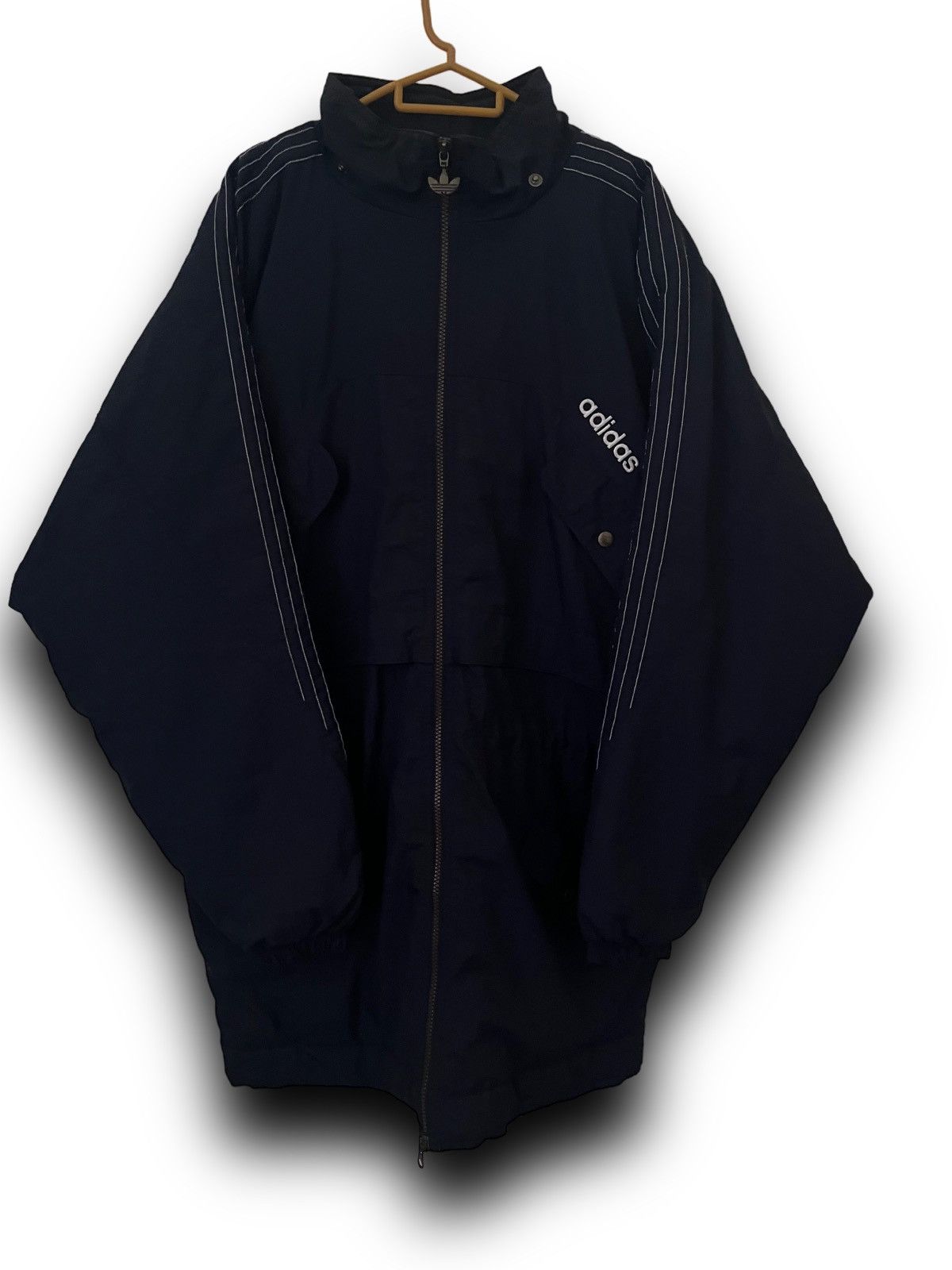 Adidas × Vintage Vintage Adidas Parka Flower Emblem Style Parka Size US M / EU 48-50 / 2 - 1 Thumbnail