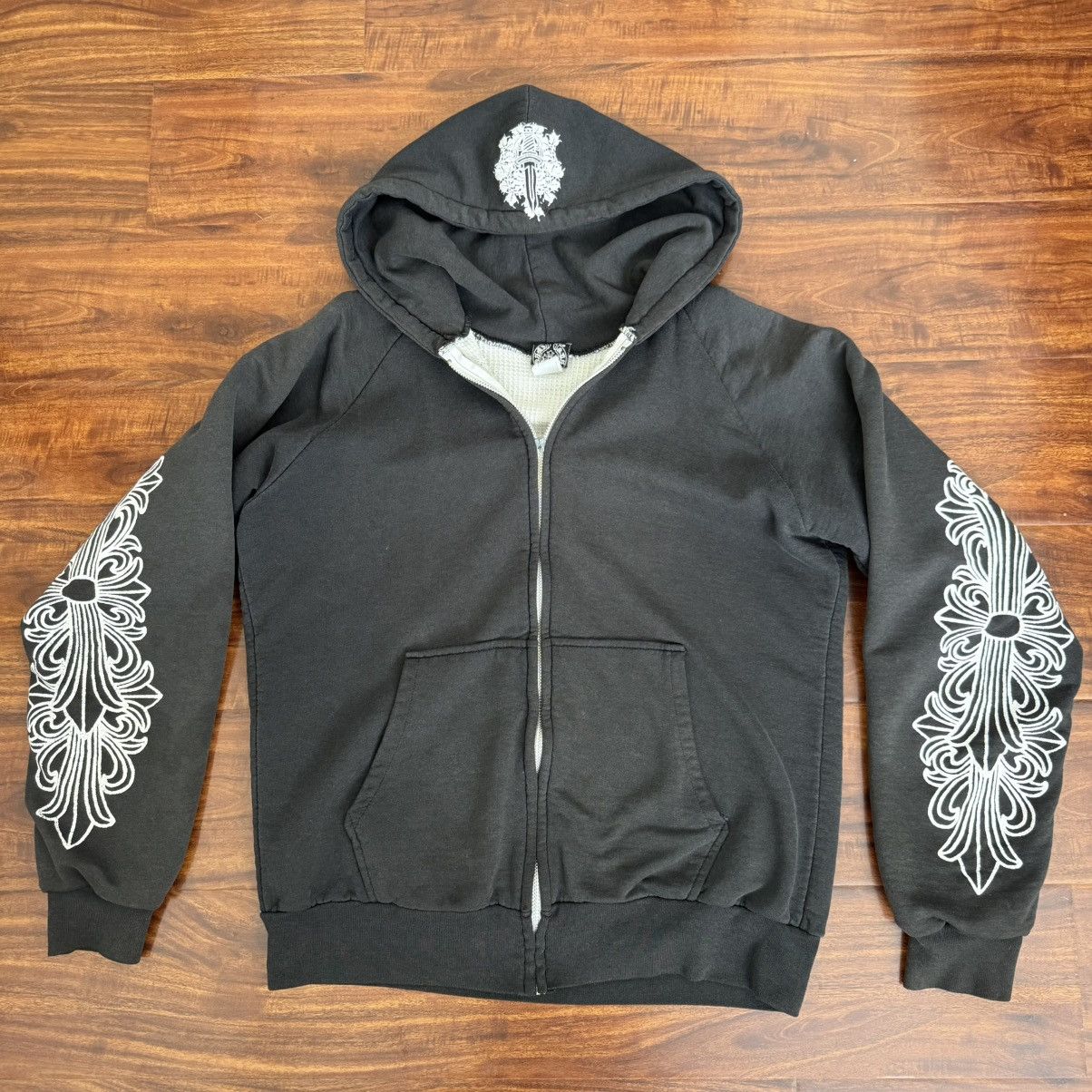 Chrome Hearts vintage thermal chrome hearts zip up Size US XS / EU 42 / 0 - 1 Thumbnail