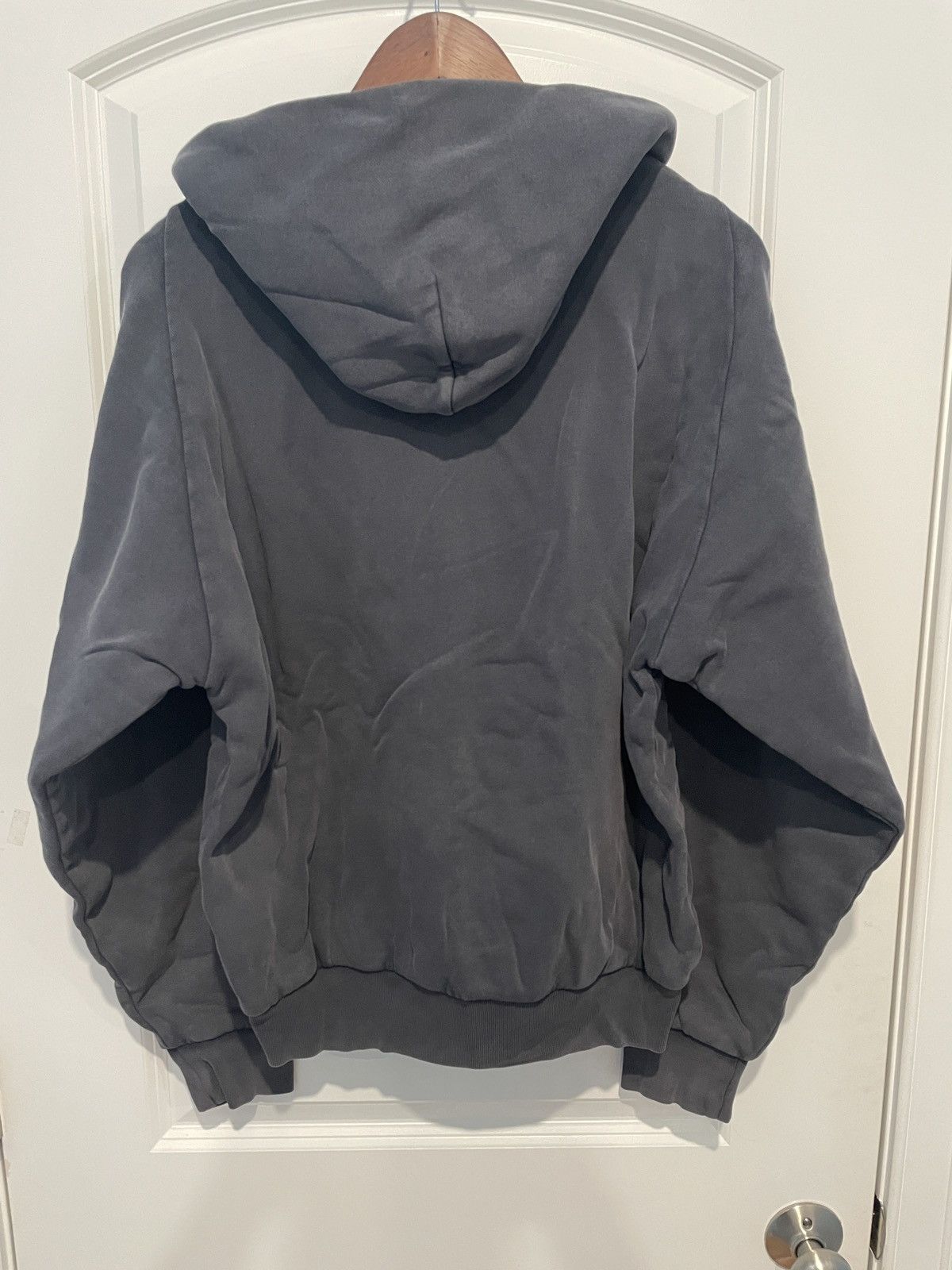 Balenciaga × Gap × Yeezy 3 DAY SALE Yeezy Gap Zip Up Hoodie Poetic Black Medium Size US M / EU 48-50 / 2 - 2 Thumbnail