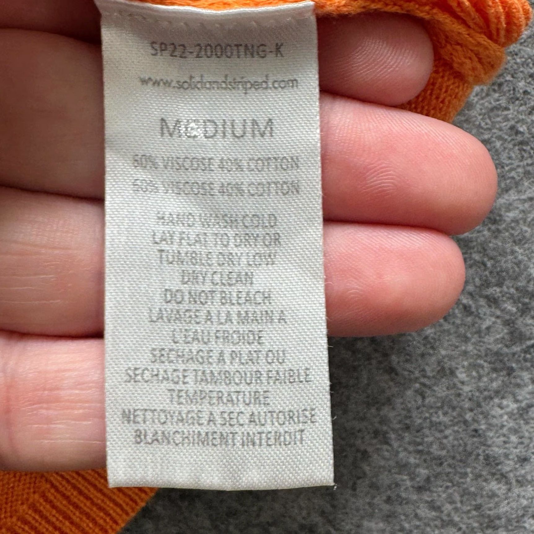 Solid & Striped Solid & Striped Sweater Vest Womens Medium Orange Cropped Knit Tank Top Size M / US 6-8 / IT 42-44 - 5 Thumbnail