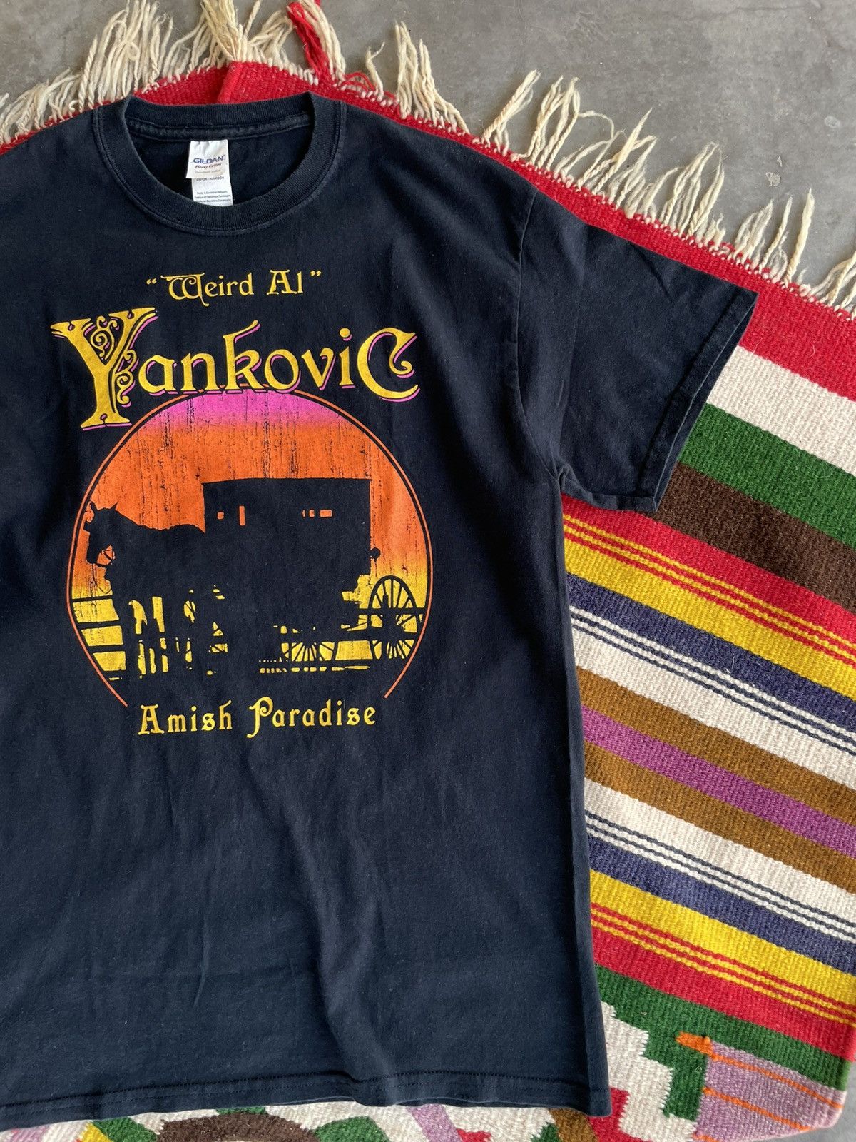 Band Tees VTG 00s Weird Al Yankovic - Amish Paradise Size US M / EU 48-50 / 2 - 3 Thumbnail