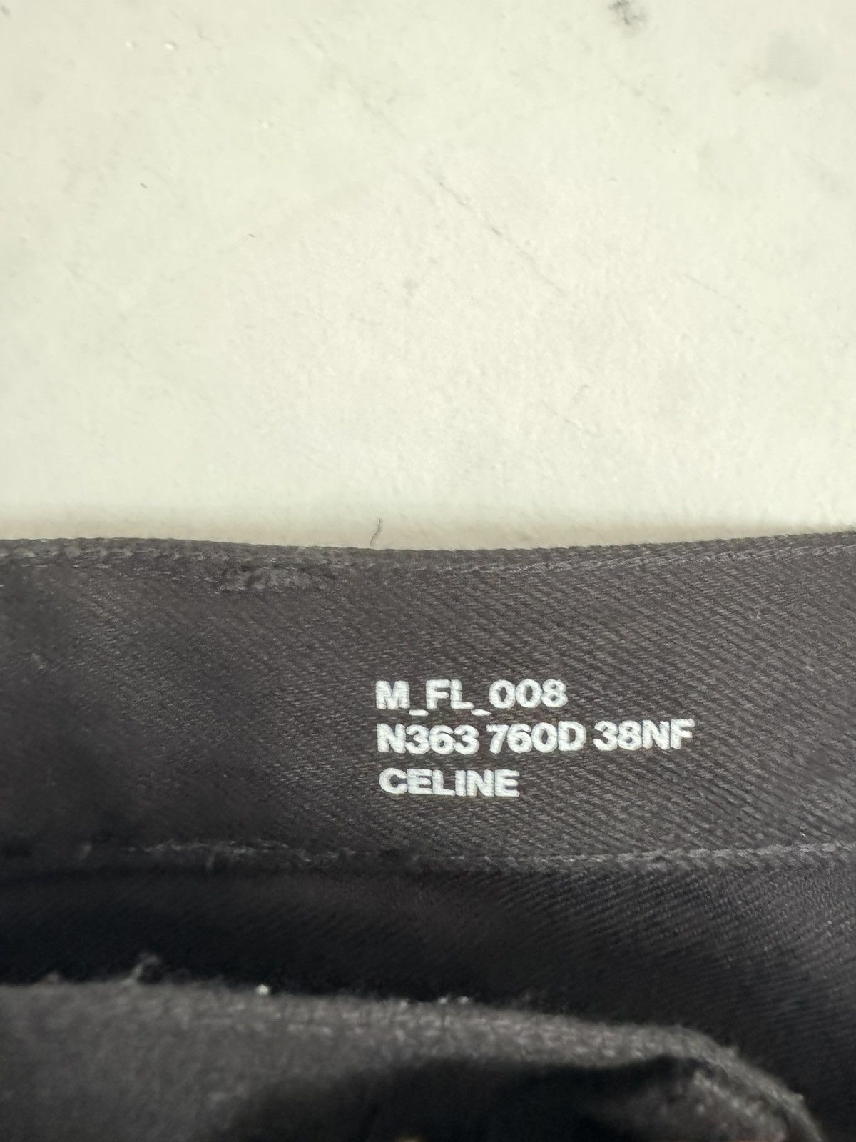 Celine Studded Dylan Flare Black Denim 34 Size US 34 / EU 50 - 3 Thumbnail