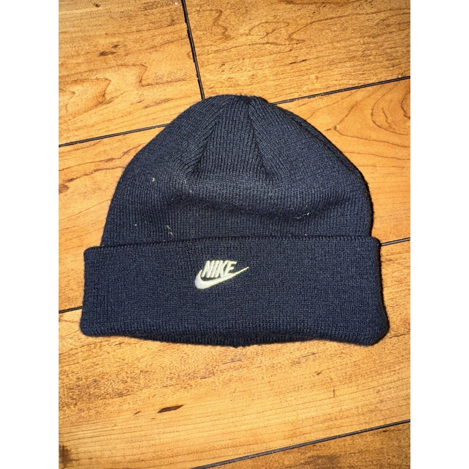 Nike Nike Beanie Youth Navy Blue Size ONE SIZE - 1 Preview
