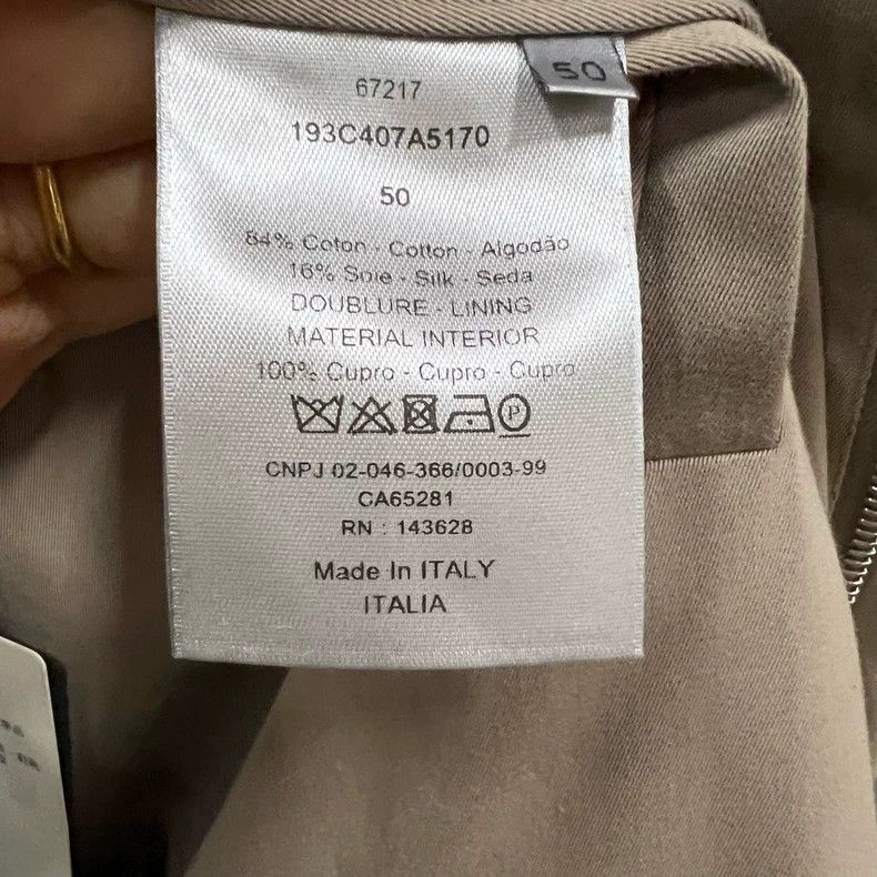 Dior Dior Khaki CD zipper jacket 2502-Nextarrow Size US M / EU 48-50 / 2 - 4 Thumbnail